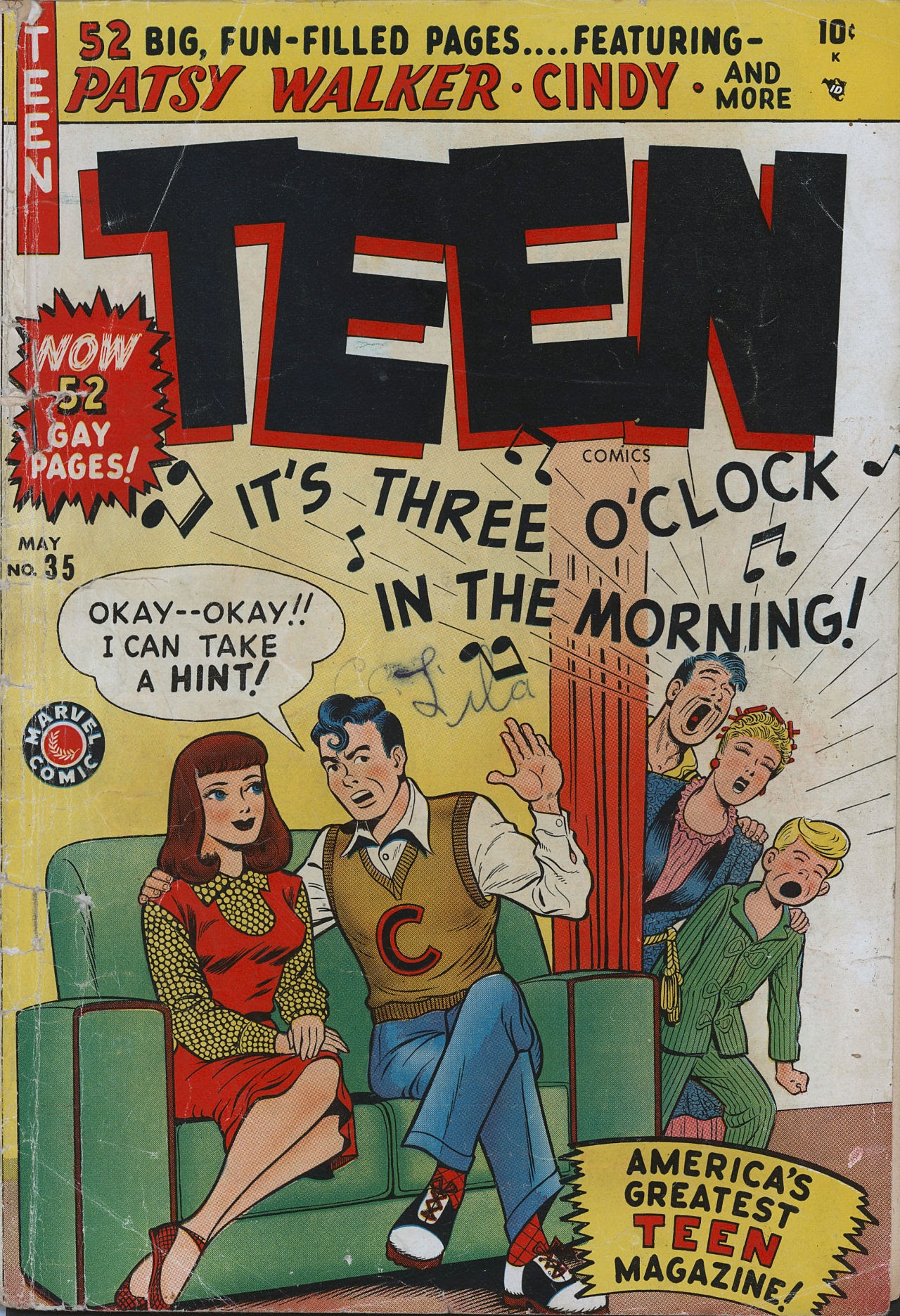 Read online Teen Comics comic -  Issue #35 - 1