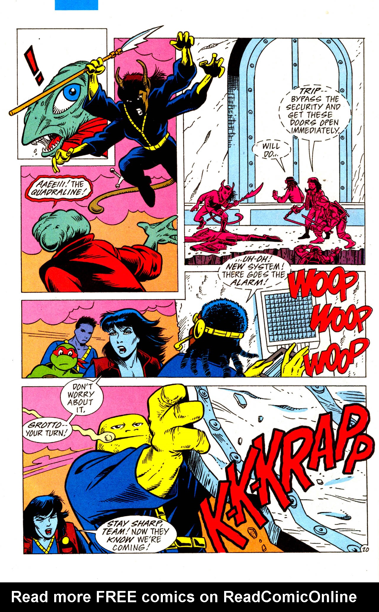 Read online Teenage Mutant Ninja Turtles Adventures (1989) comic -  Issue #49 - 22