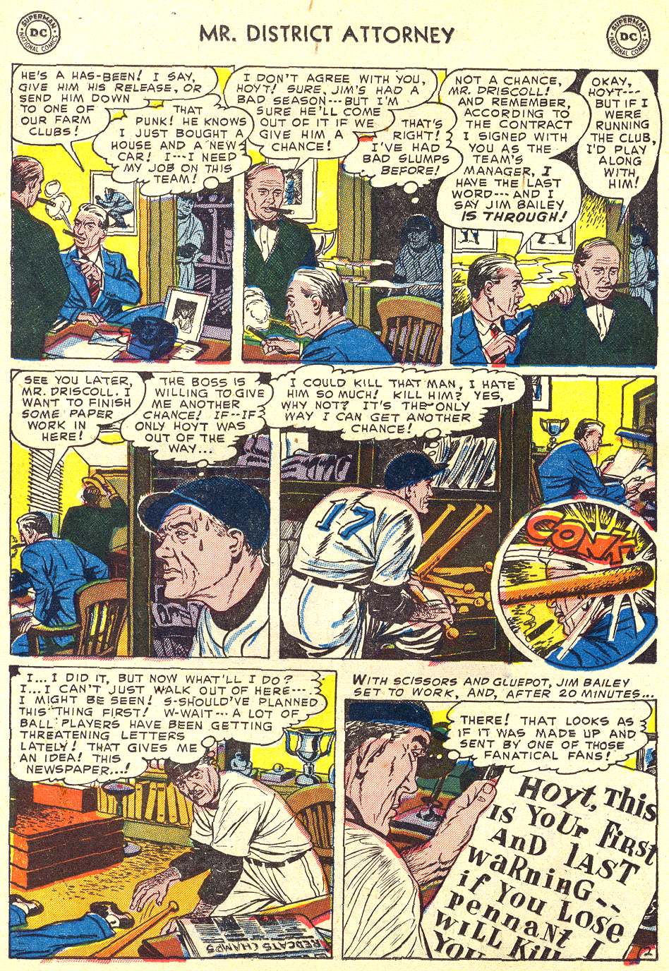 Read online Mr. District Attorney comic -  Issue #34 - 22