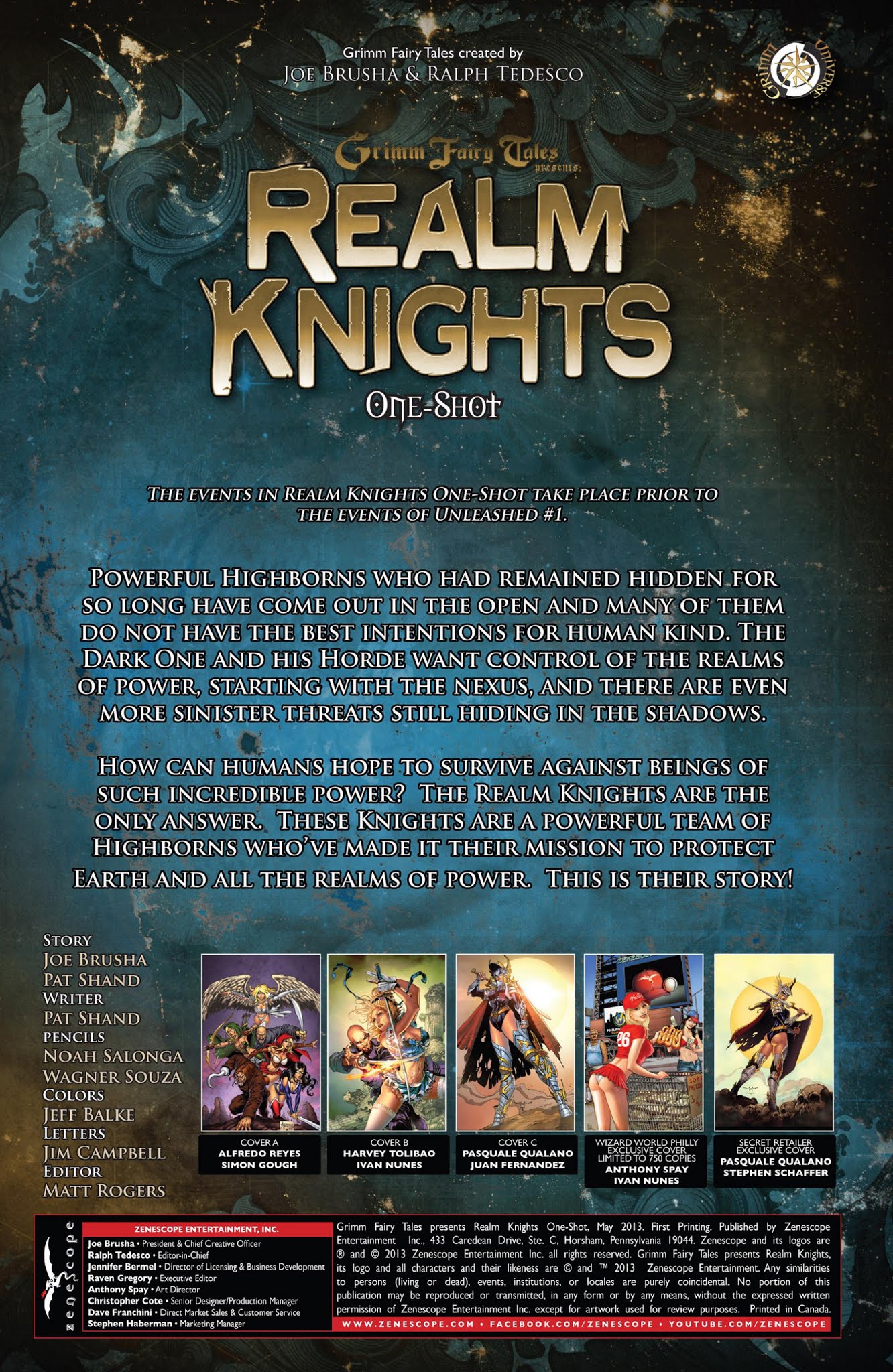 Read online Grimm Fairy Tales presents Realm Knights One-Shot comic -  Issue # Full - 2