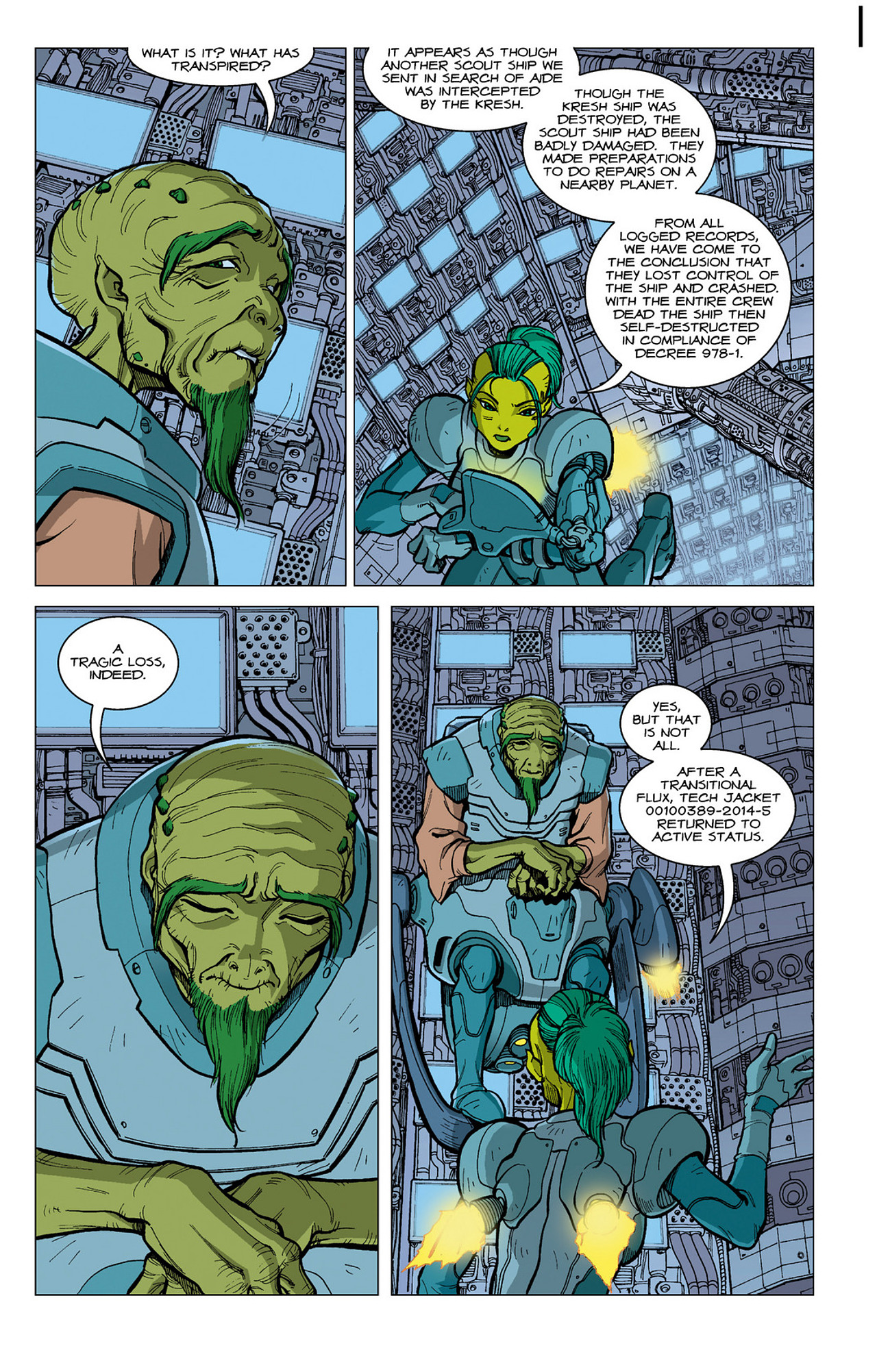 Read online Tech Jacket (2002) comic -  Issue # TPB 1 - 32