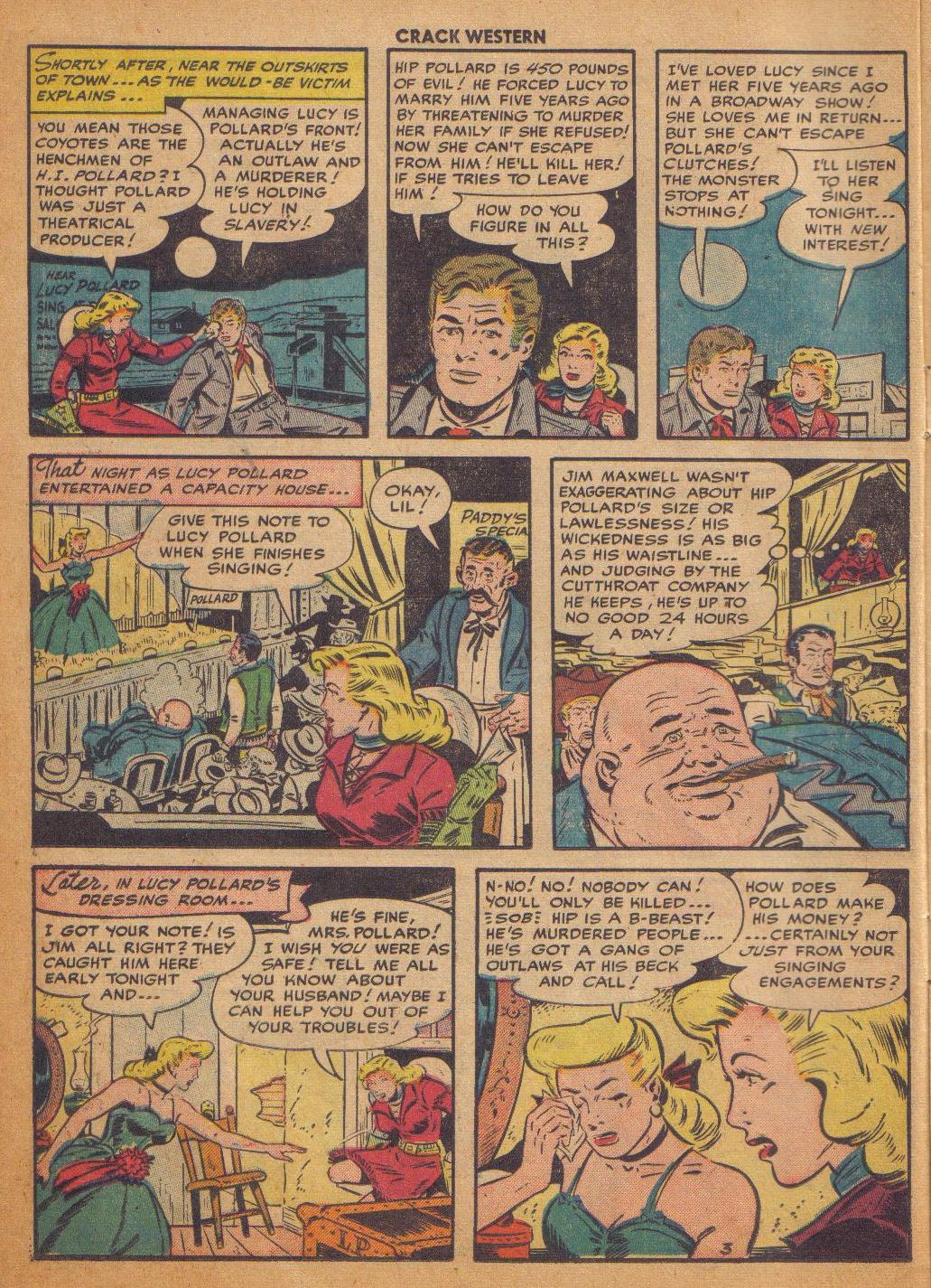 Read online Crack Western comic -  Issue #84 - 14