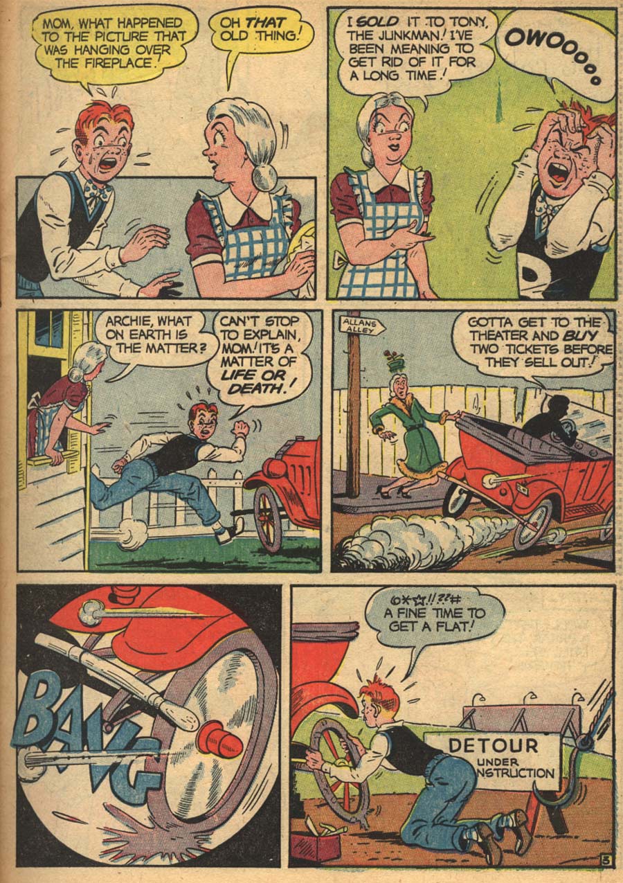 Read online Pep Comics comic -  Issue #61 - 6