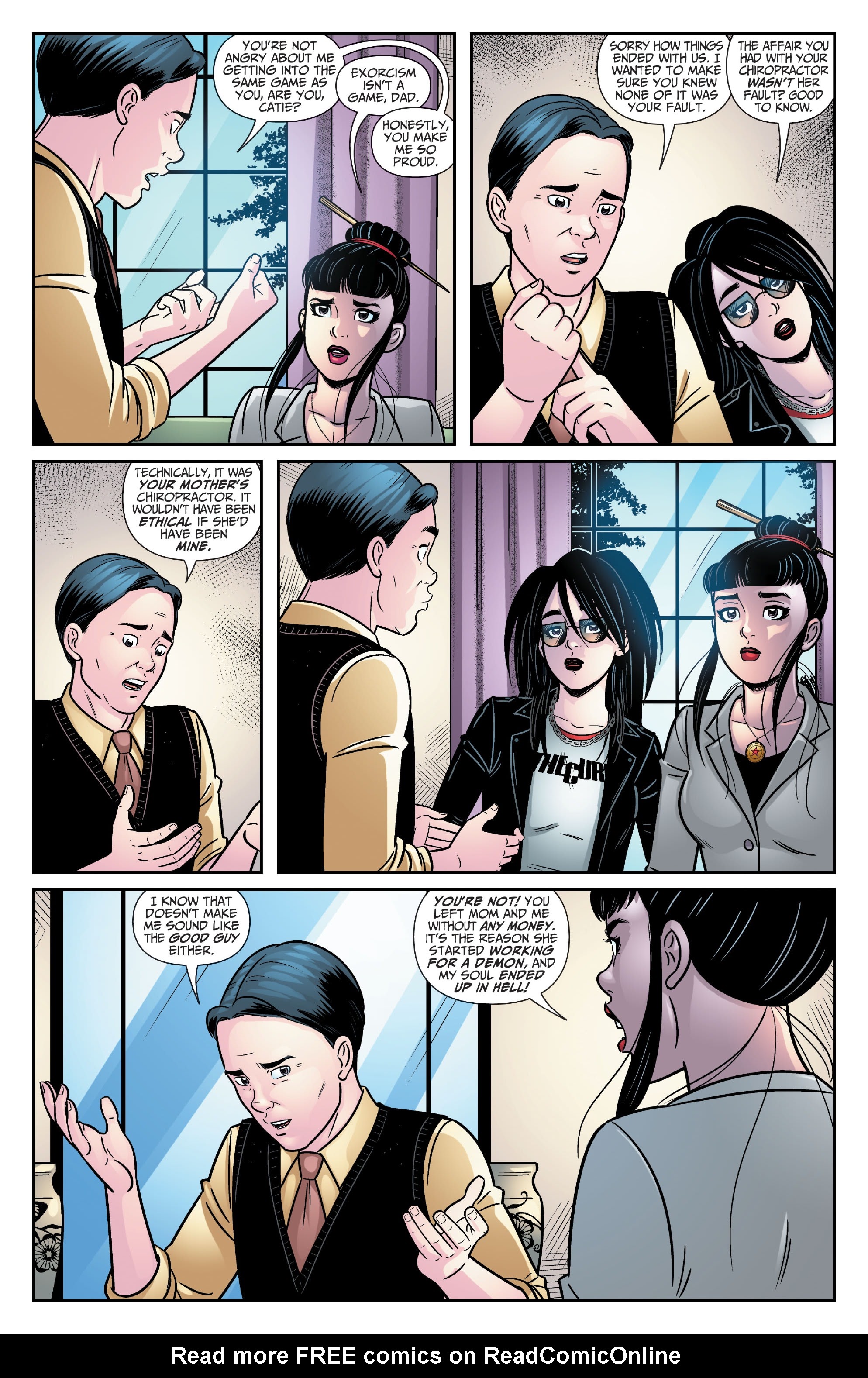 Read online Exorsisters comic -  Issue #8 - 7