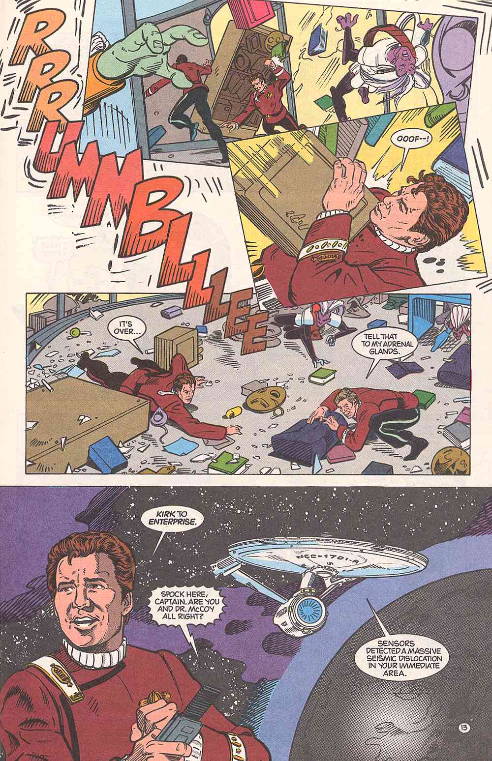 Read online Star Trek (1989) comic -  Issue #20 - 16