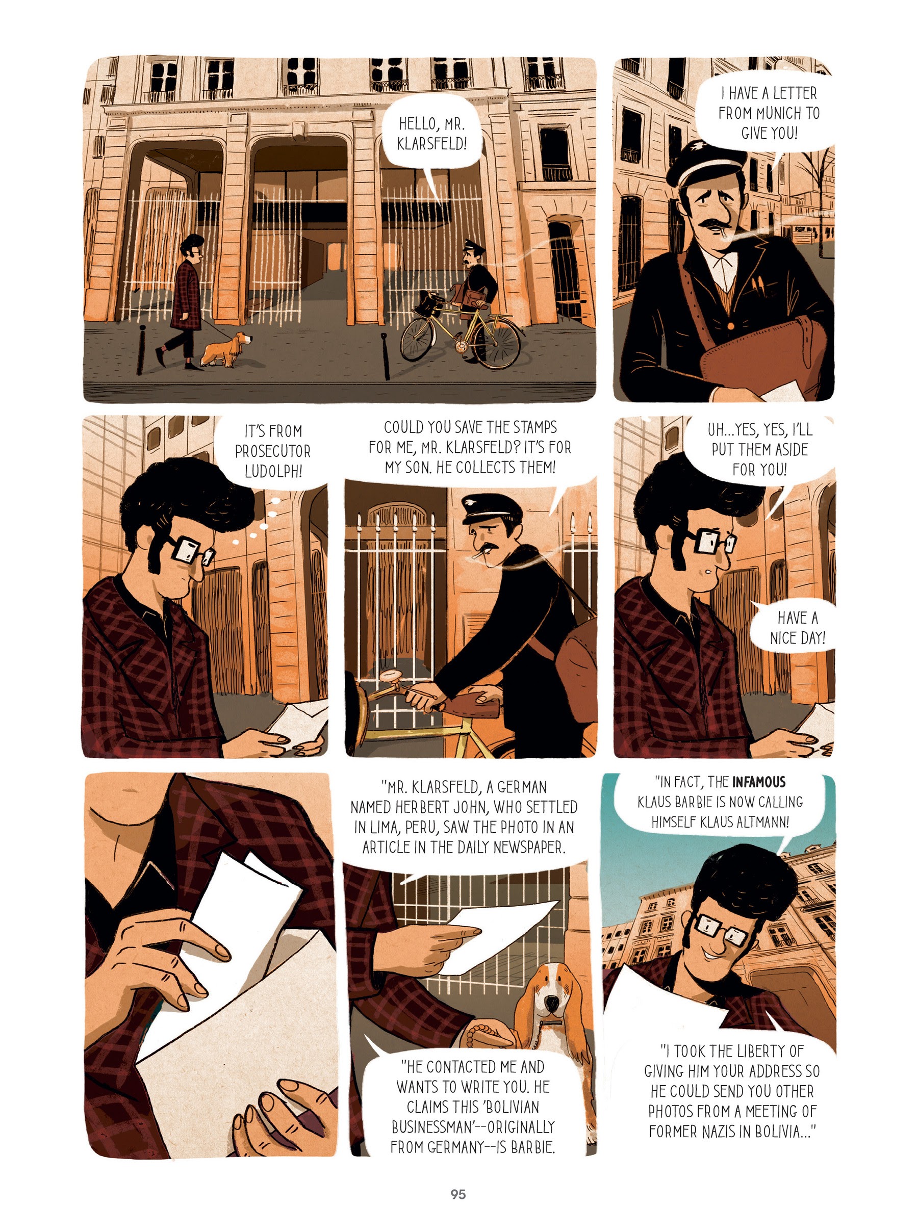 Read online For Justice: The Serge & Beate Klarsfeld Story comic -  Issue # TPB (Part 1) - 95