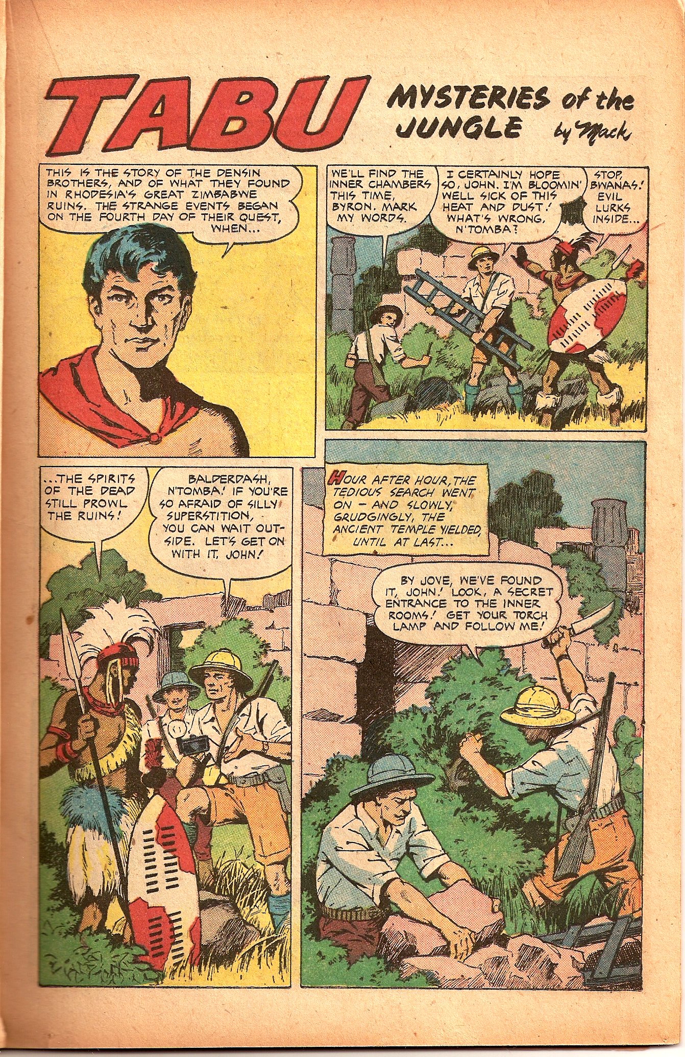 Read online Jungle Comics comic -  Issue #139 - 21