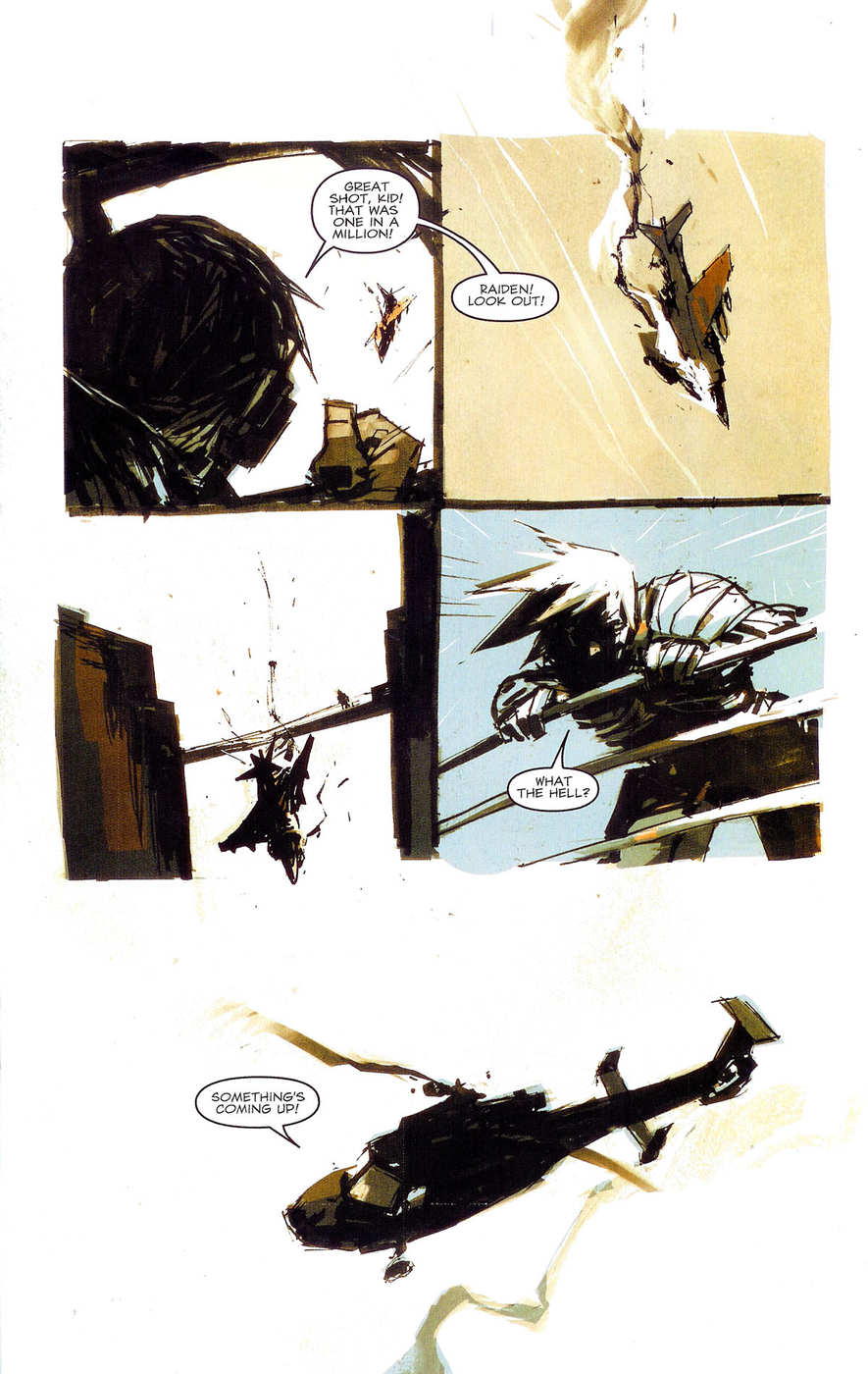 Read online Metal Gear Solid: Sons of Liberty comic -  Issue #5 - 23