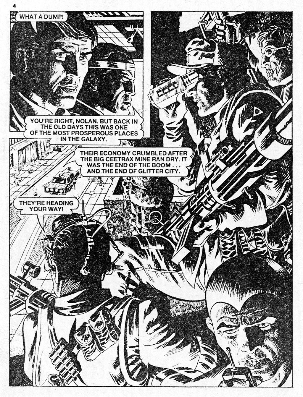 Read online Starblazer comic -  Issue #239 - 4