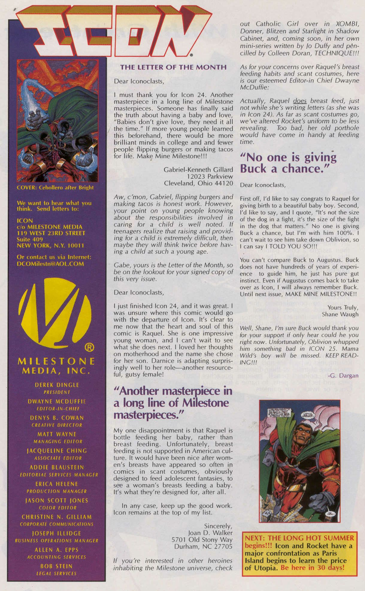 Read online Icon comic -  Issue #27 - 29