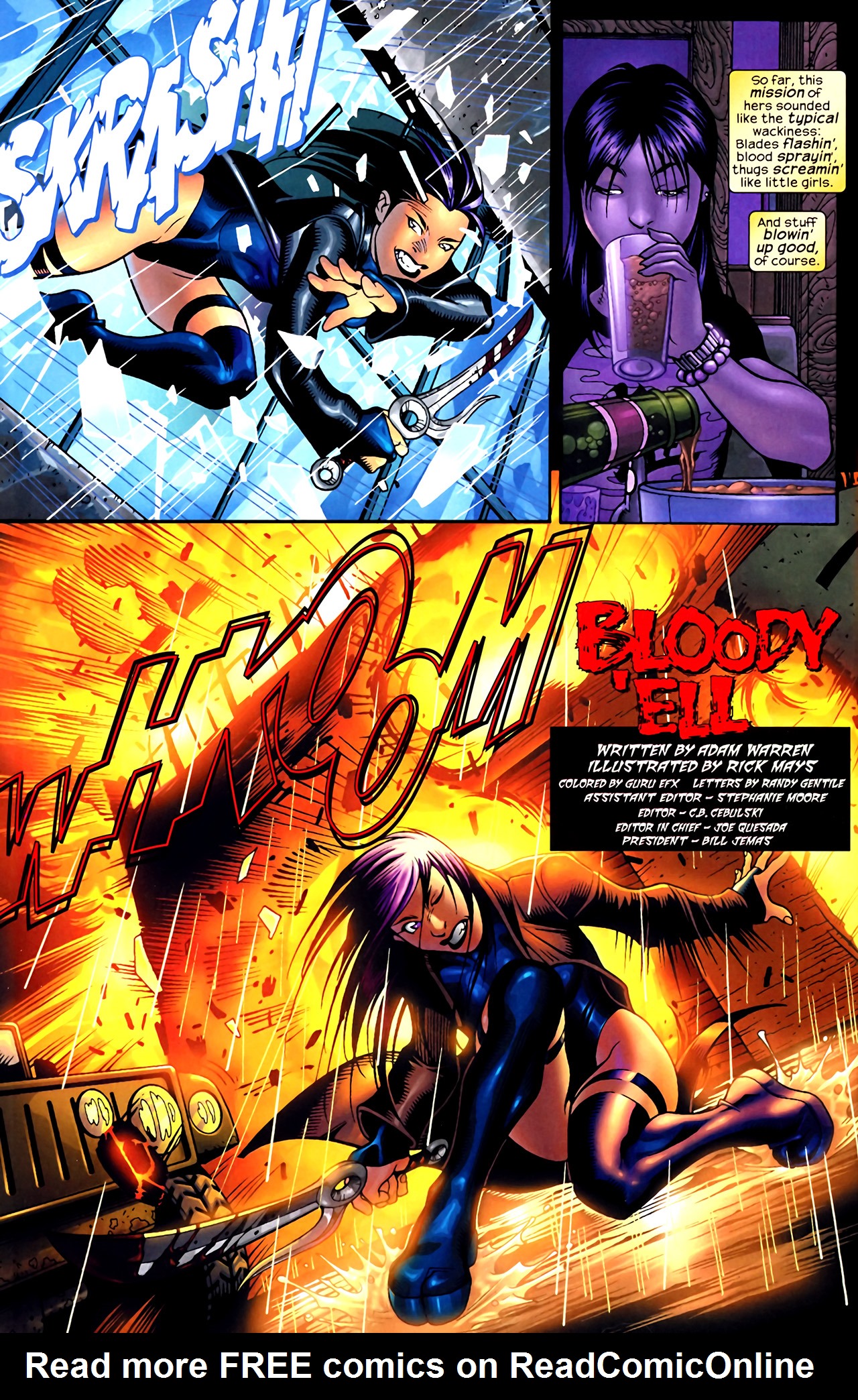 Read online X-Men: Sword of the Braddocks comic -  Issue # Full - 30