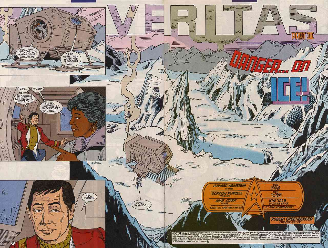 Read online Star Trek (1989) comic -  Issue #32 - 4