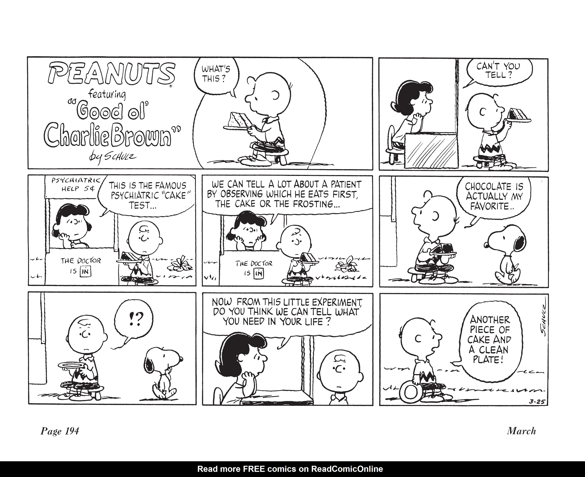 Read online The Complete Peanuts comic -  Issue # TPB 17 - 210