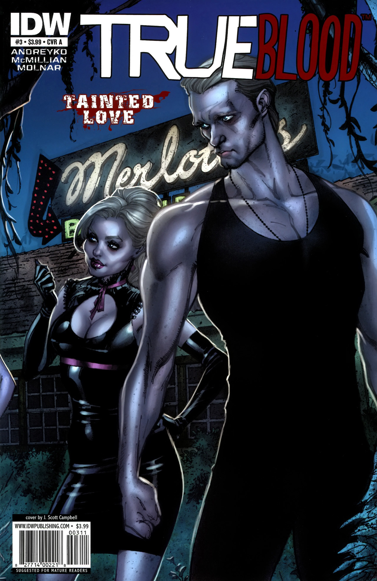 Read online True Blood: Tainted Love comic -  Issue #3 - 1