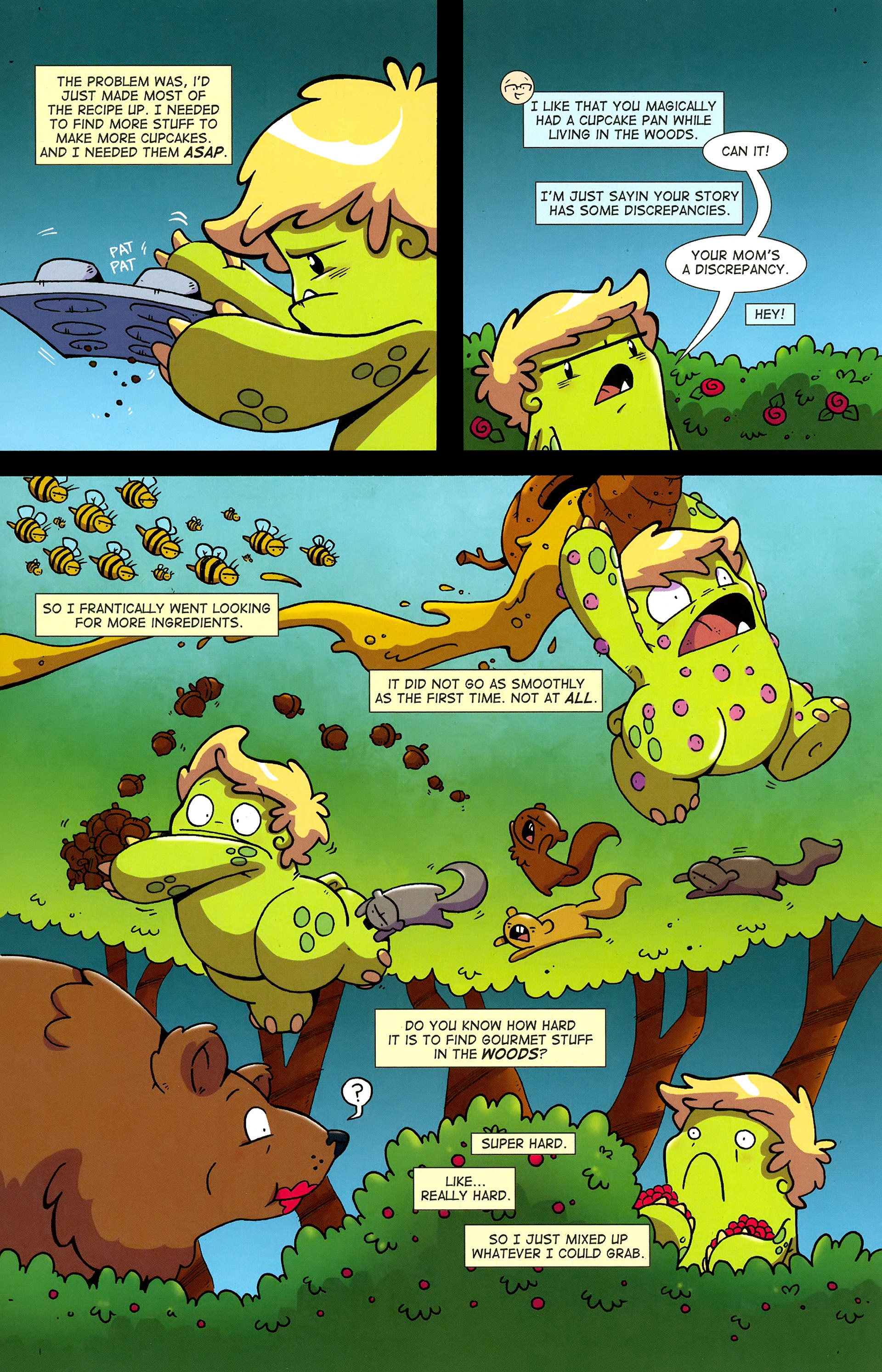 Read online Free Comic Book Day 2015 comic -  Issue # Gronk-Hero Cats - 9