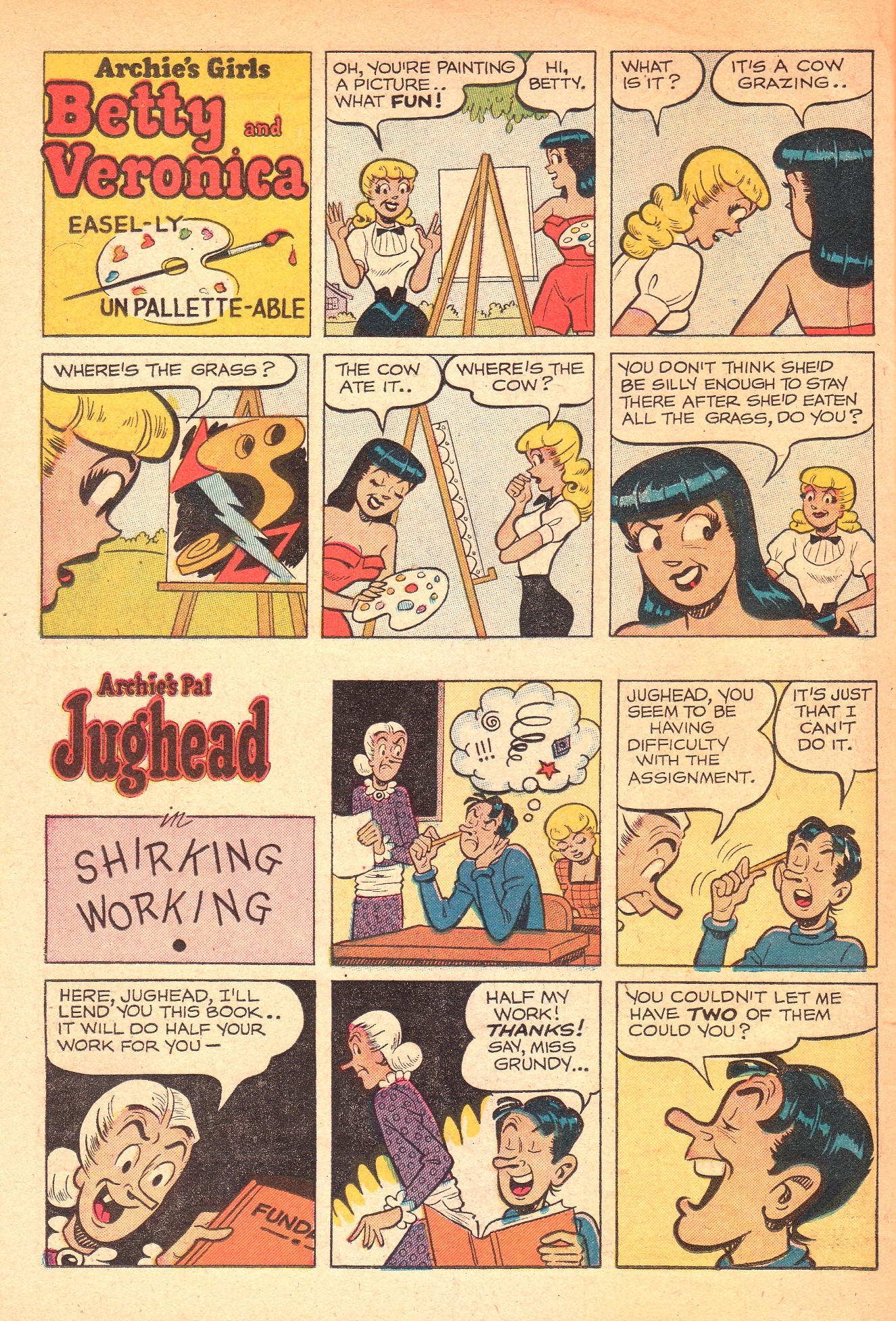 Read online Archie's Joke Book Magazine comic -  Issue #3 - 26