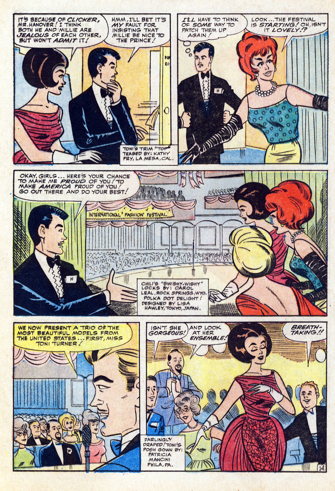 Read online Millie the Model comic -  Issue # Annual 5 - 16