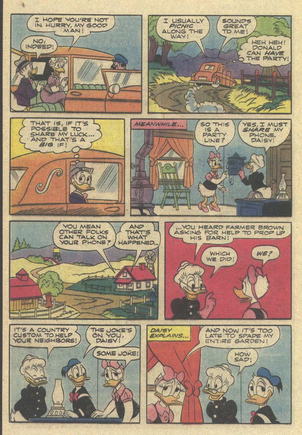 Read online Walt Disney Daisy and Donald comic -  Issue #29 - 32