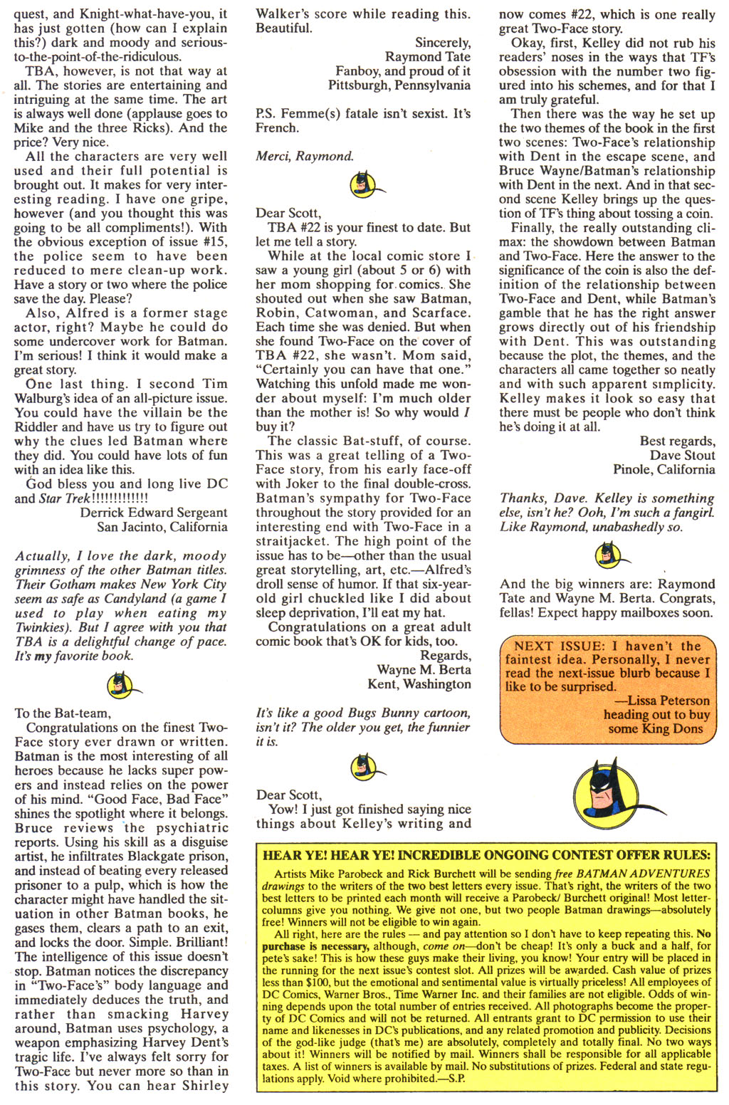 Read online The Batman Adventures comic -  Issue #26 - 25