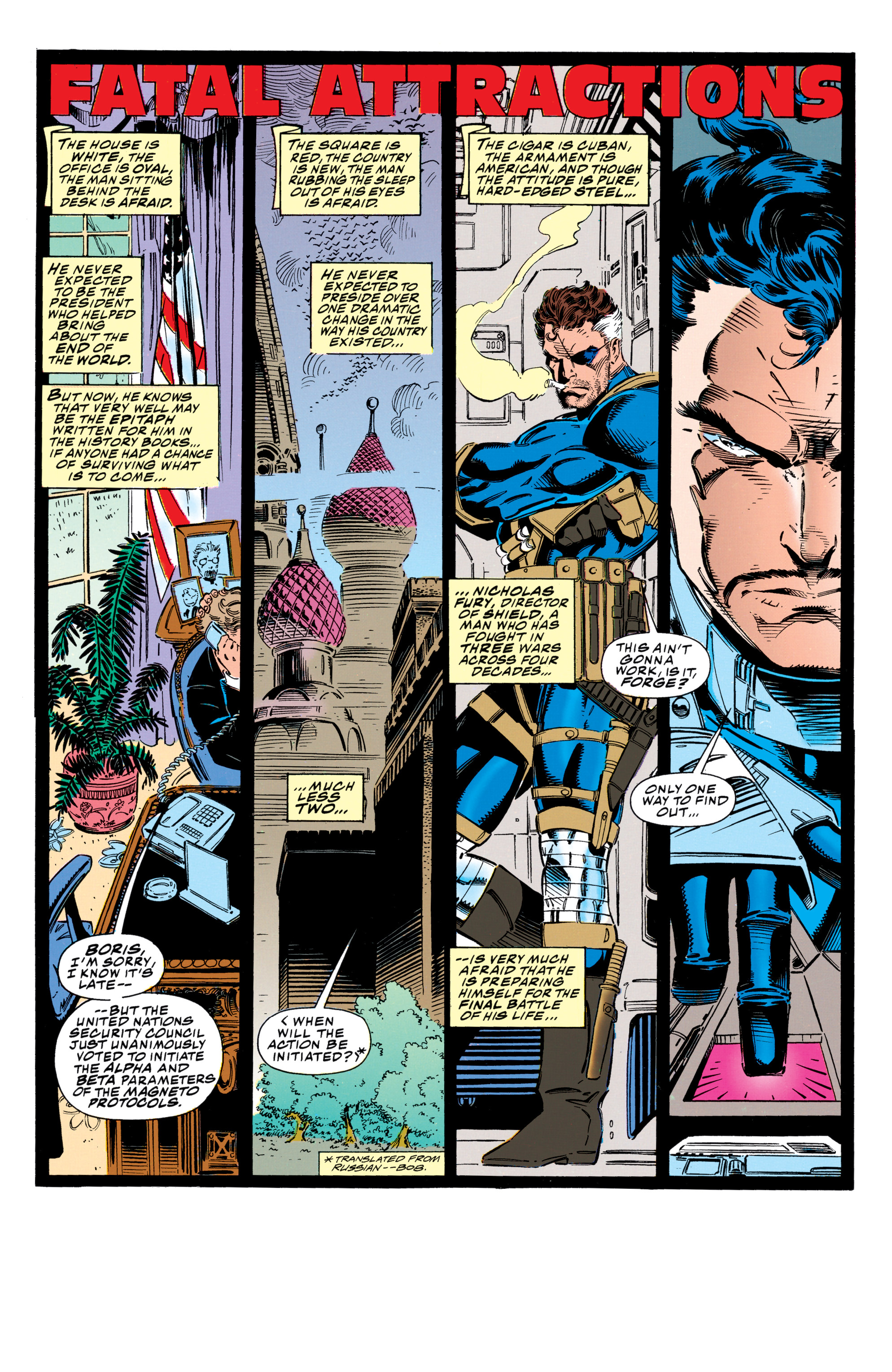 Read online X-Men Milestones: Fatal Attractions comic -  Issue # TPB (Part 4) - 6
