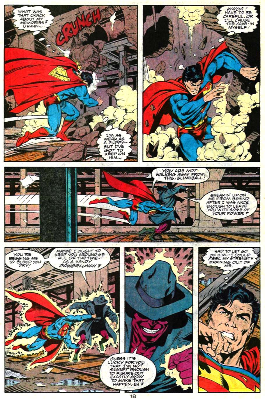 Read online Adventures of Superman (1987) comic -  Issue #481 - 19