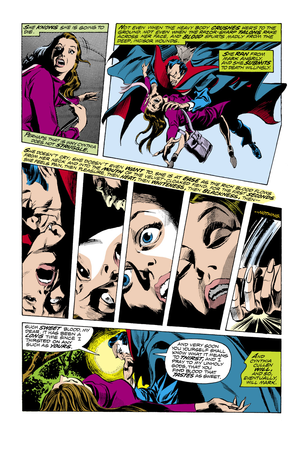 Read online Tomb of Dracula (1972) comic -  Issue #41 - 8