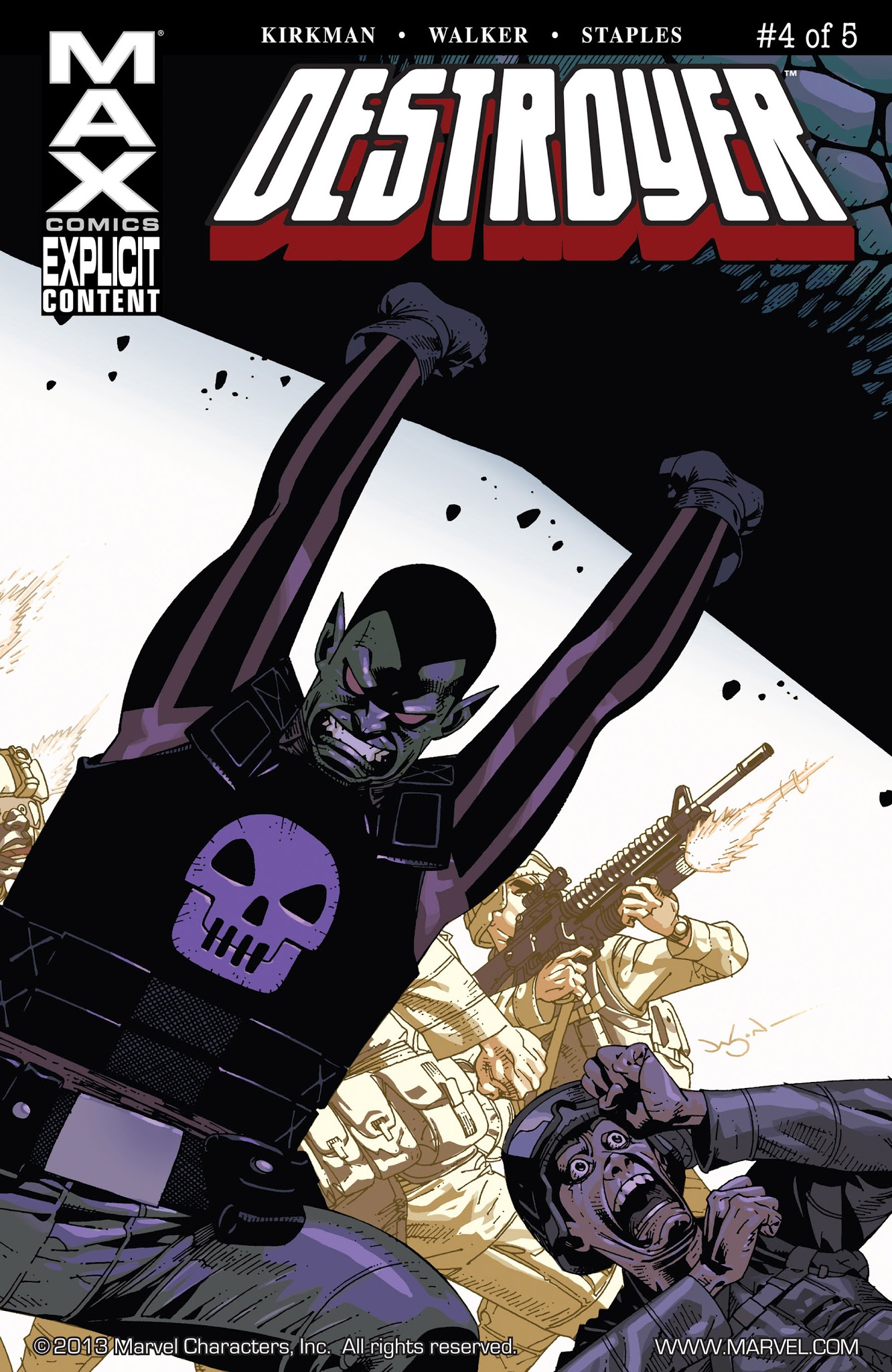 Read online Destroyer comic -  Issue #4 - 1