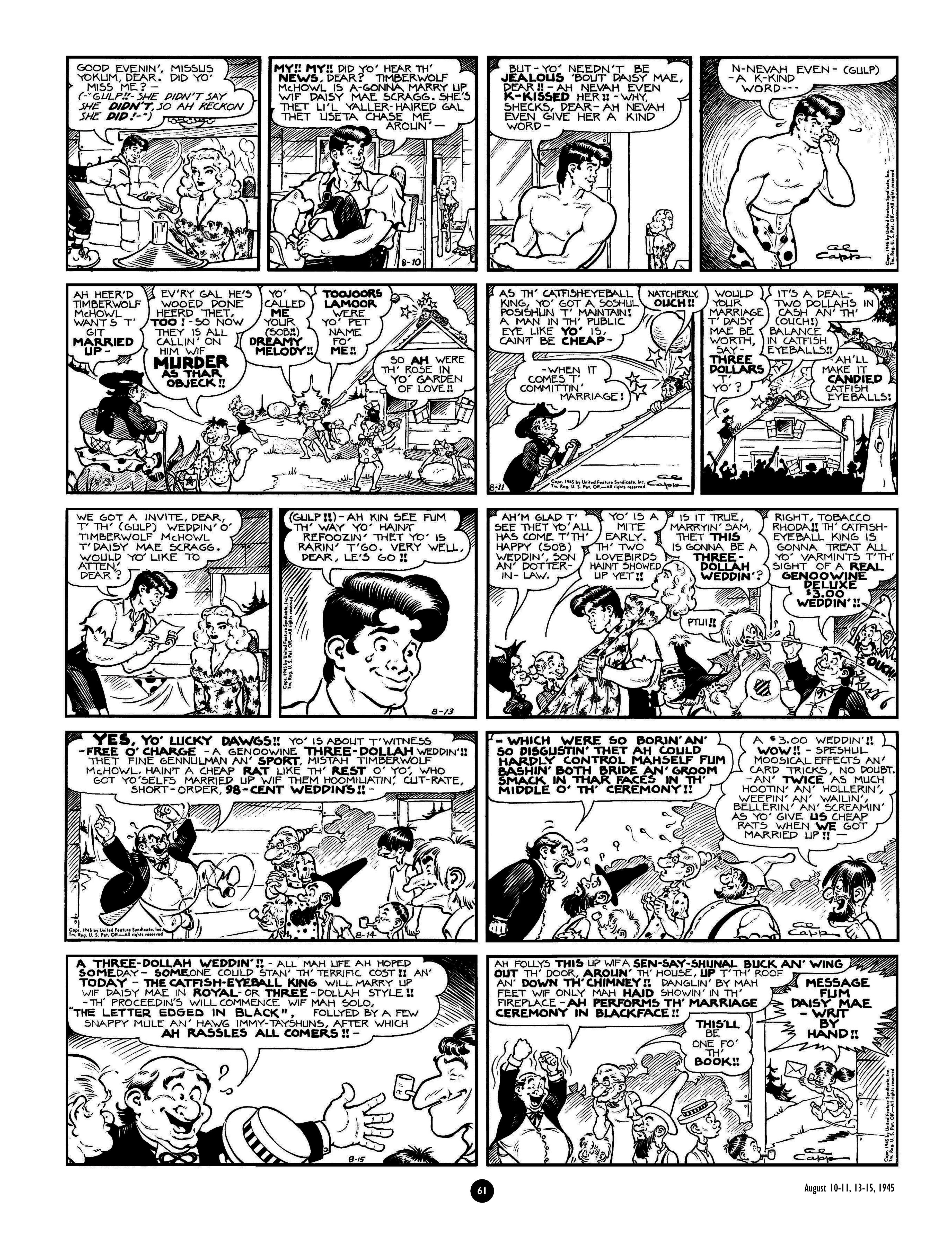 Read online Al Capp's Li'l Abner Complete Daily & Color Sunday Comics comic -  Issue # TPB 6 (Part 1) - 61