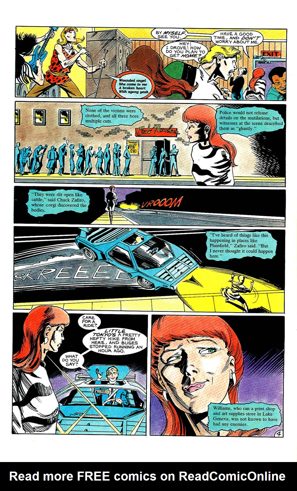Read online Whisper (1986) comic -  Issue #10 - 6