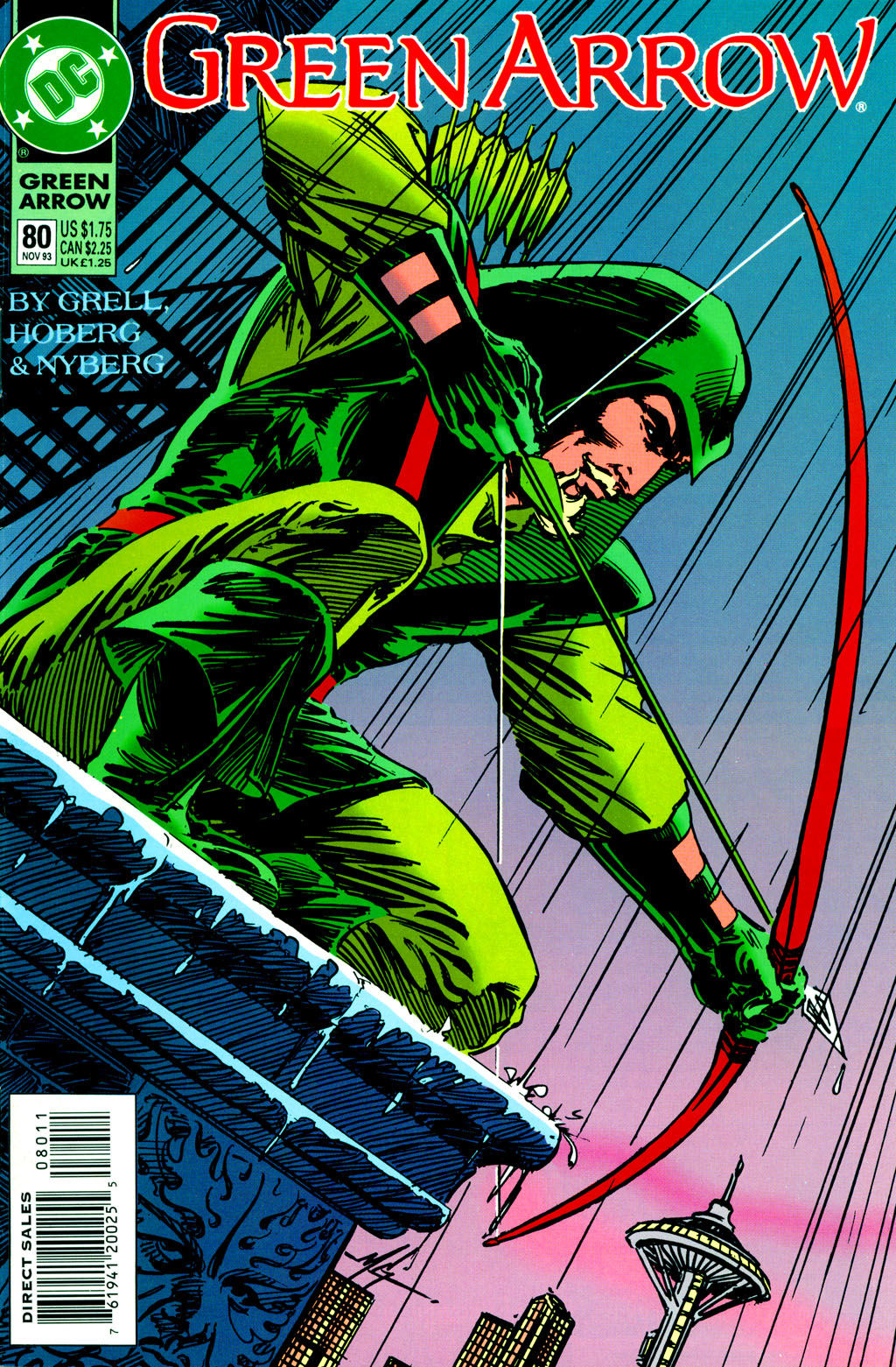 Read online Green Arrow (1988) comic -  Issue #80 - 1