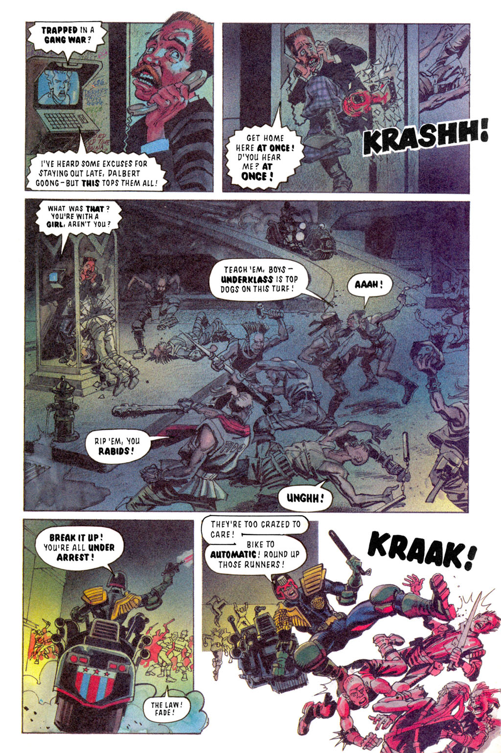 Read online Judge Dredd: The Megazine comic -  Issue #1 - 5