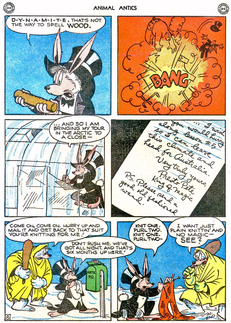 Read online Animal Antics comic -  Issue #4 - 10