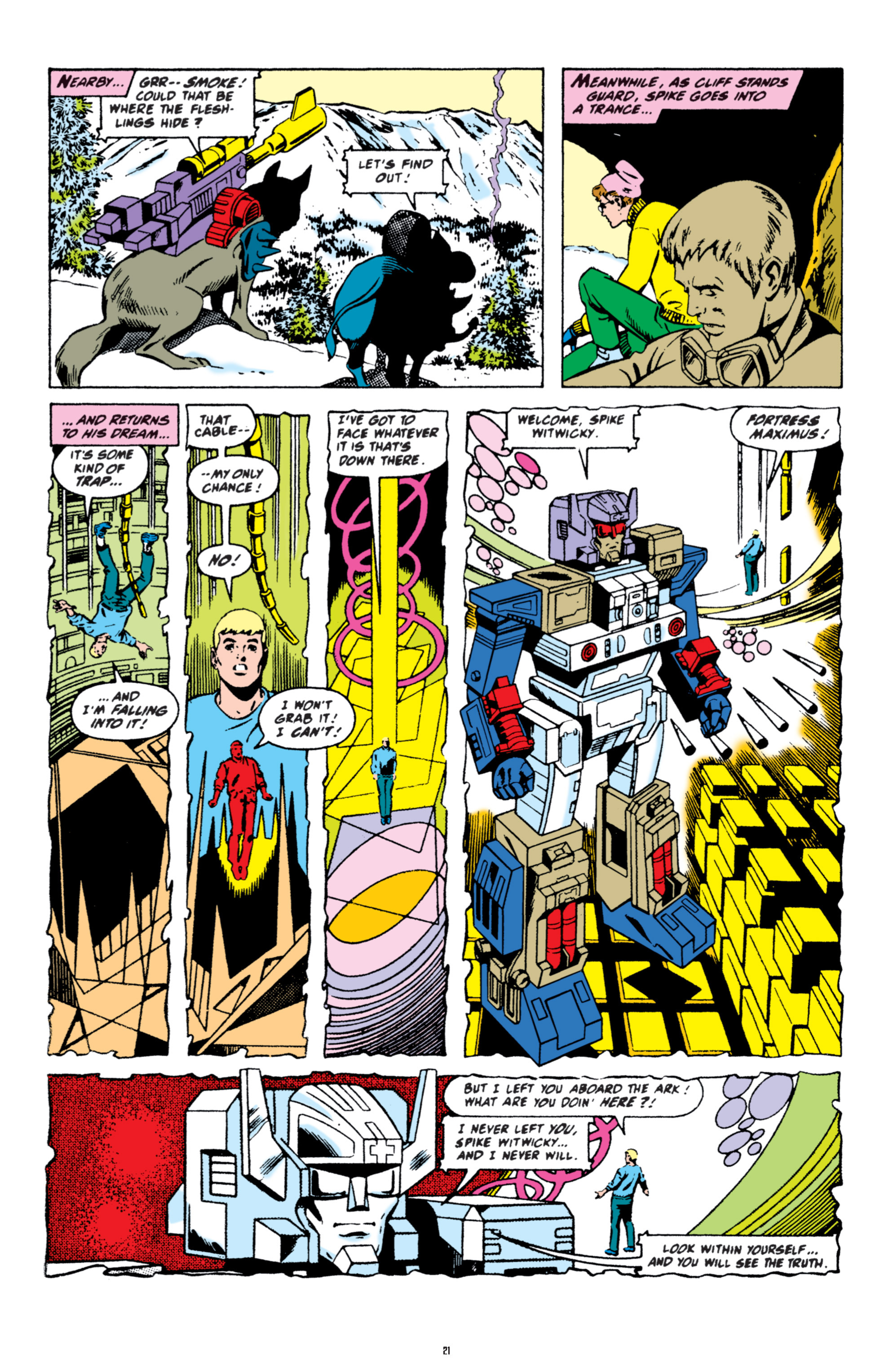 Read online The Transformers Classics comic -  Issue # TPB 5 - 22