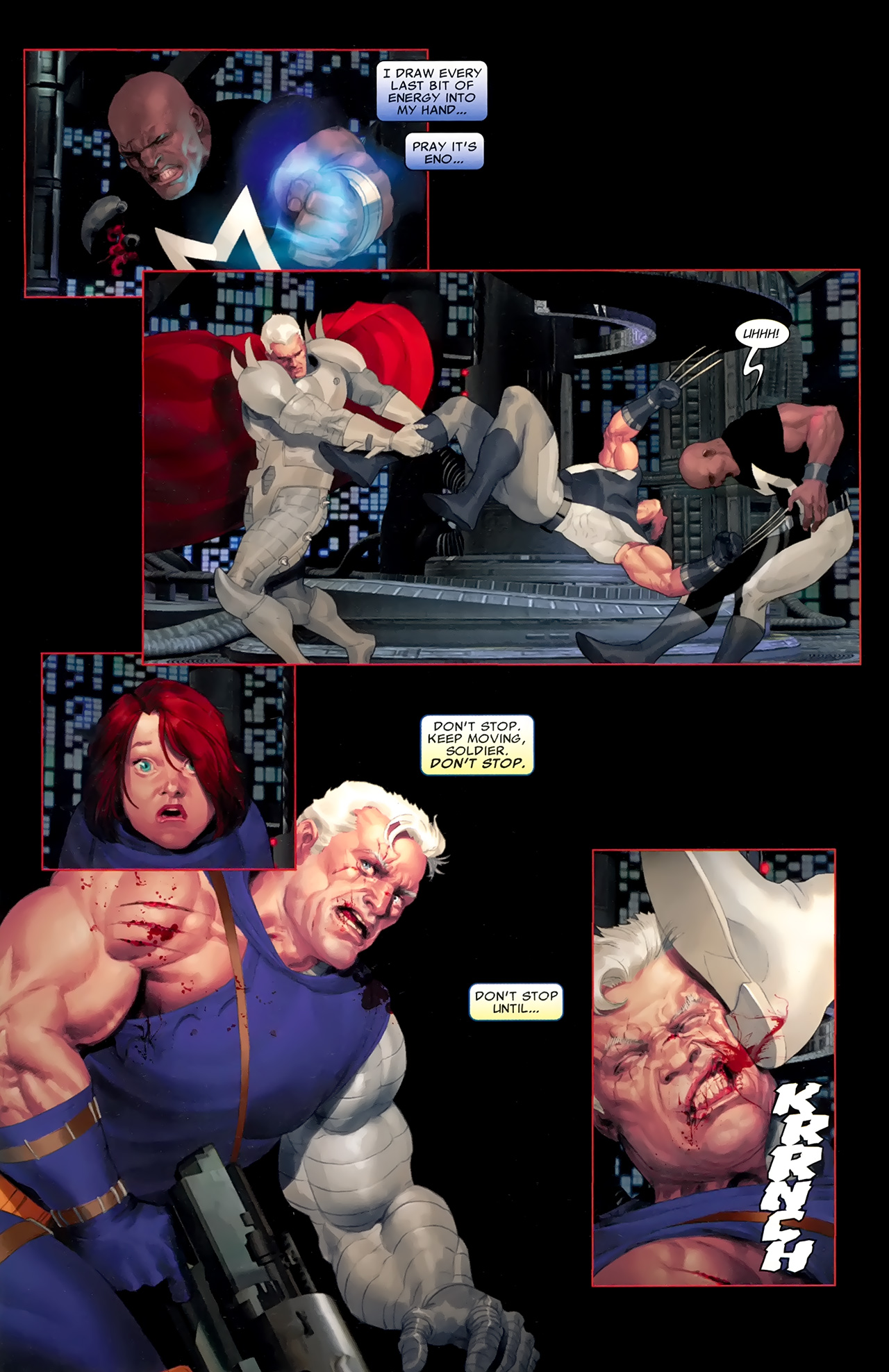 Read online Cable (2008) comic -  Issue #15 - 21