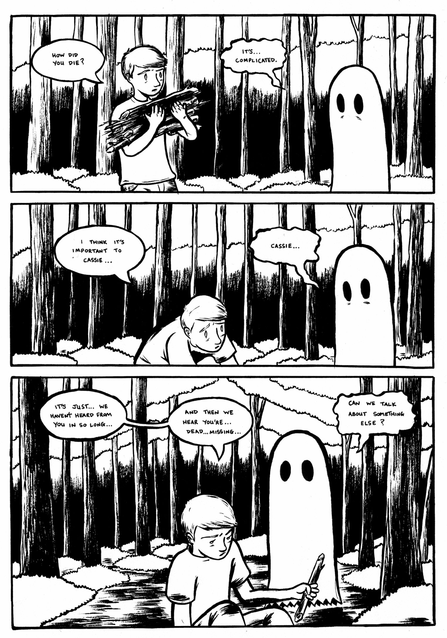 Read online Only Skin comic -  Issue #4 - 32