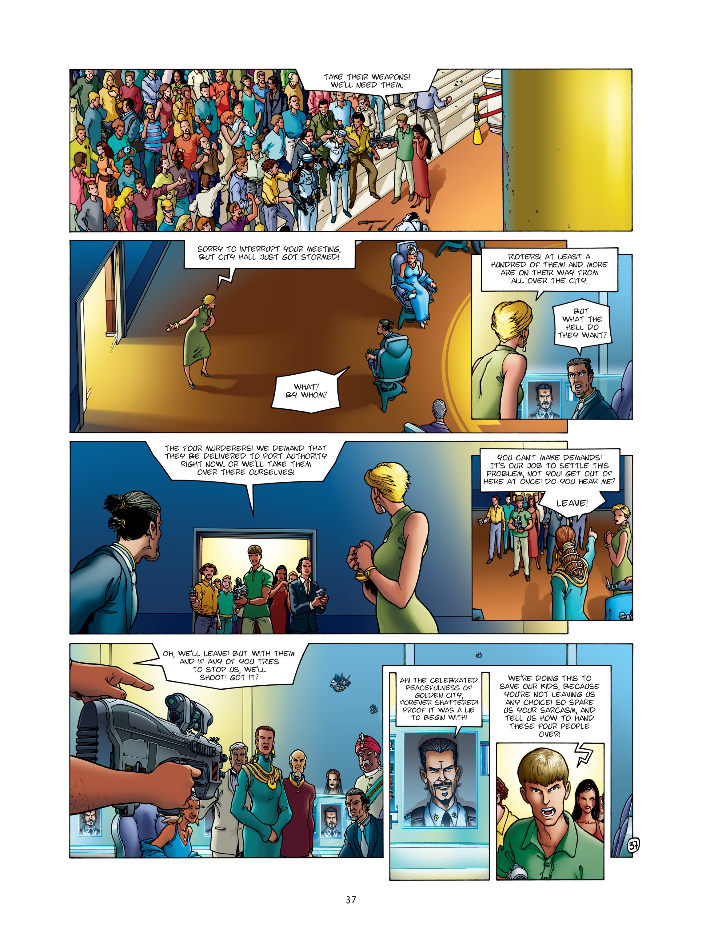 Read online Golden City comic -  Issue #8 - 39