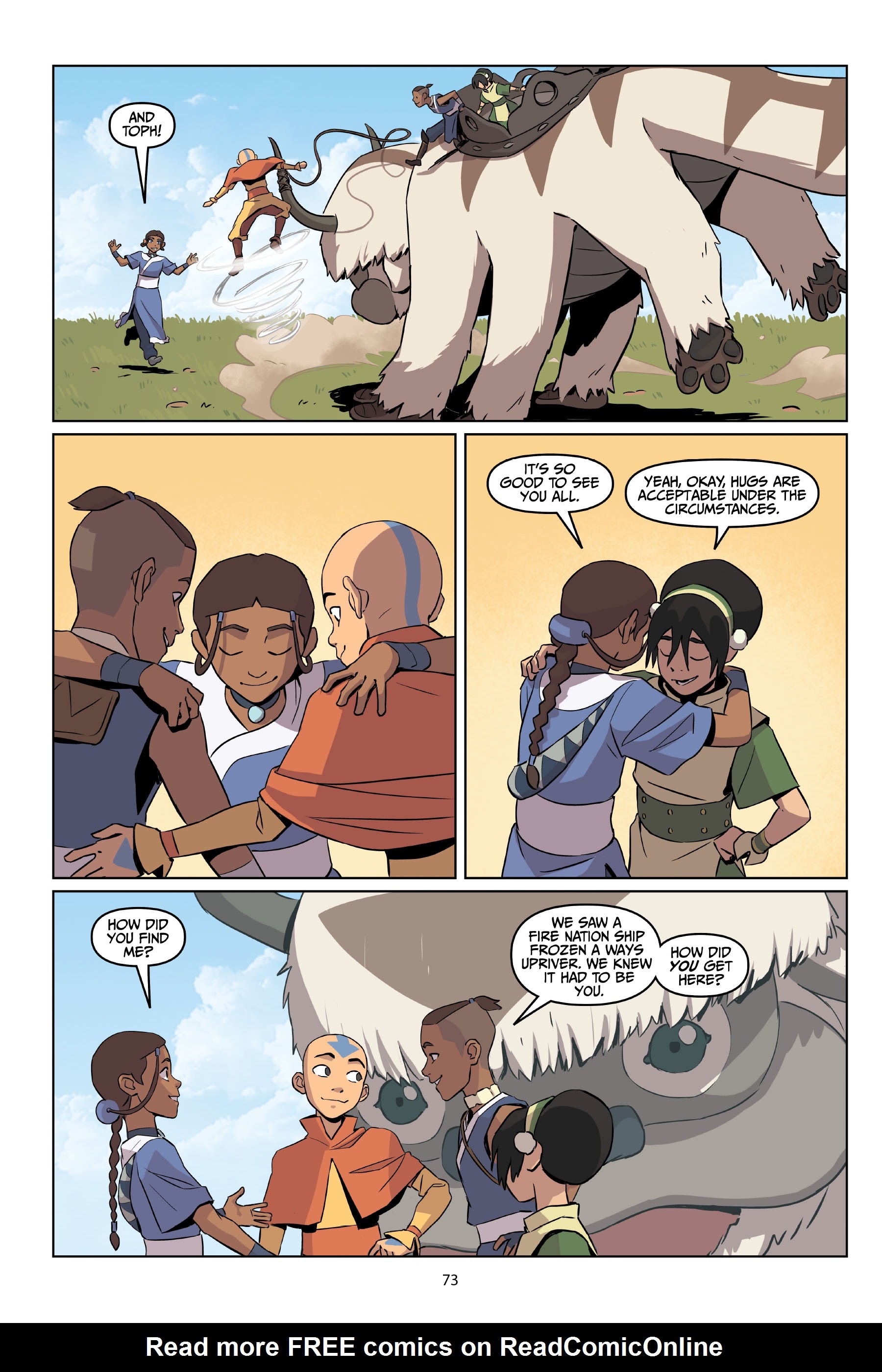 Read online Avatar: The Last Airbender—Katara and the Pirate's Silver comic -  Issue # TPB - 73