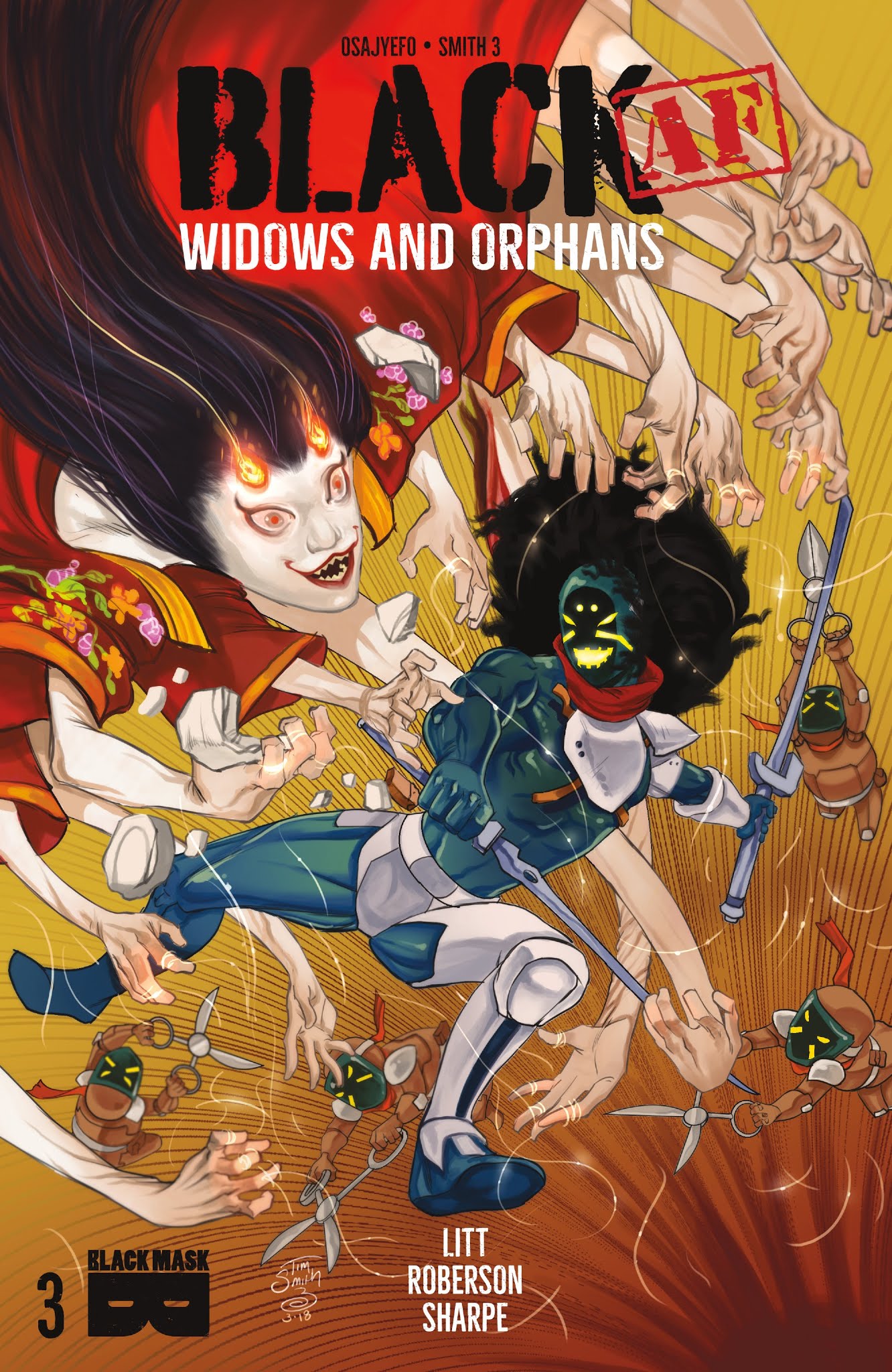 Read online Black: Widows and Orphans comic -  Issue #3 - 1