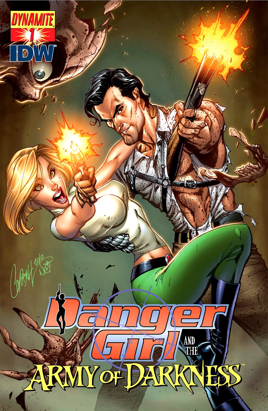 Danger Girl and the Army of Darkness issue 1 - Page 1