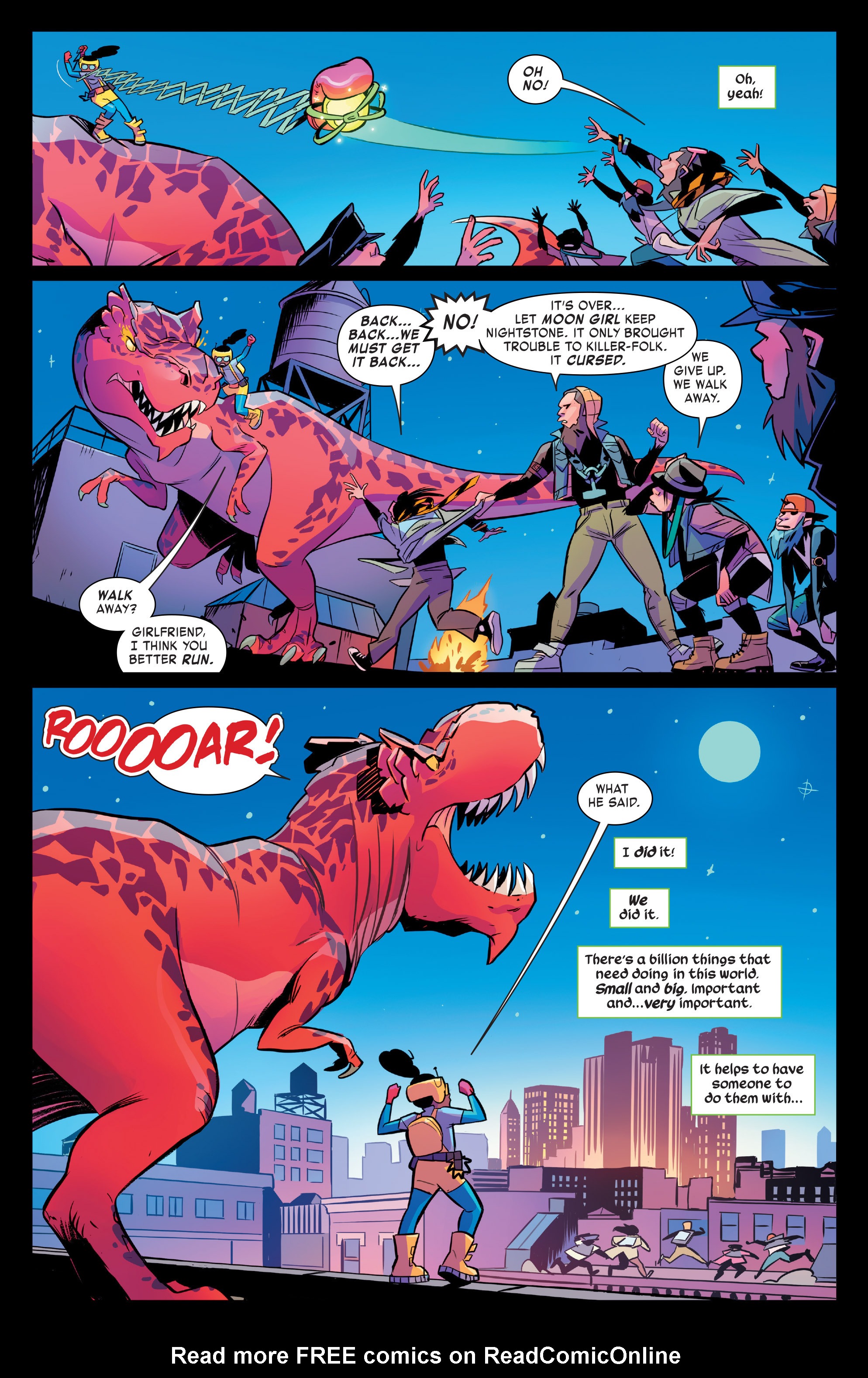 Read online Moon Girl And Devil Dinosaur comic -  Issue #6 - 17