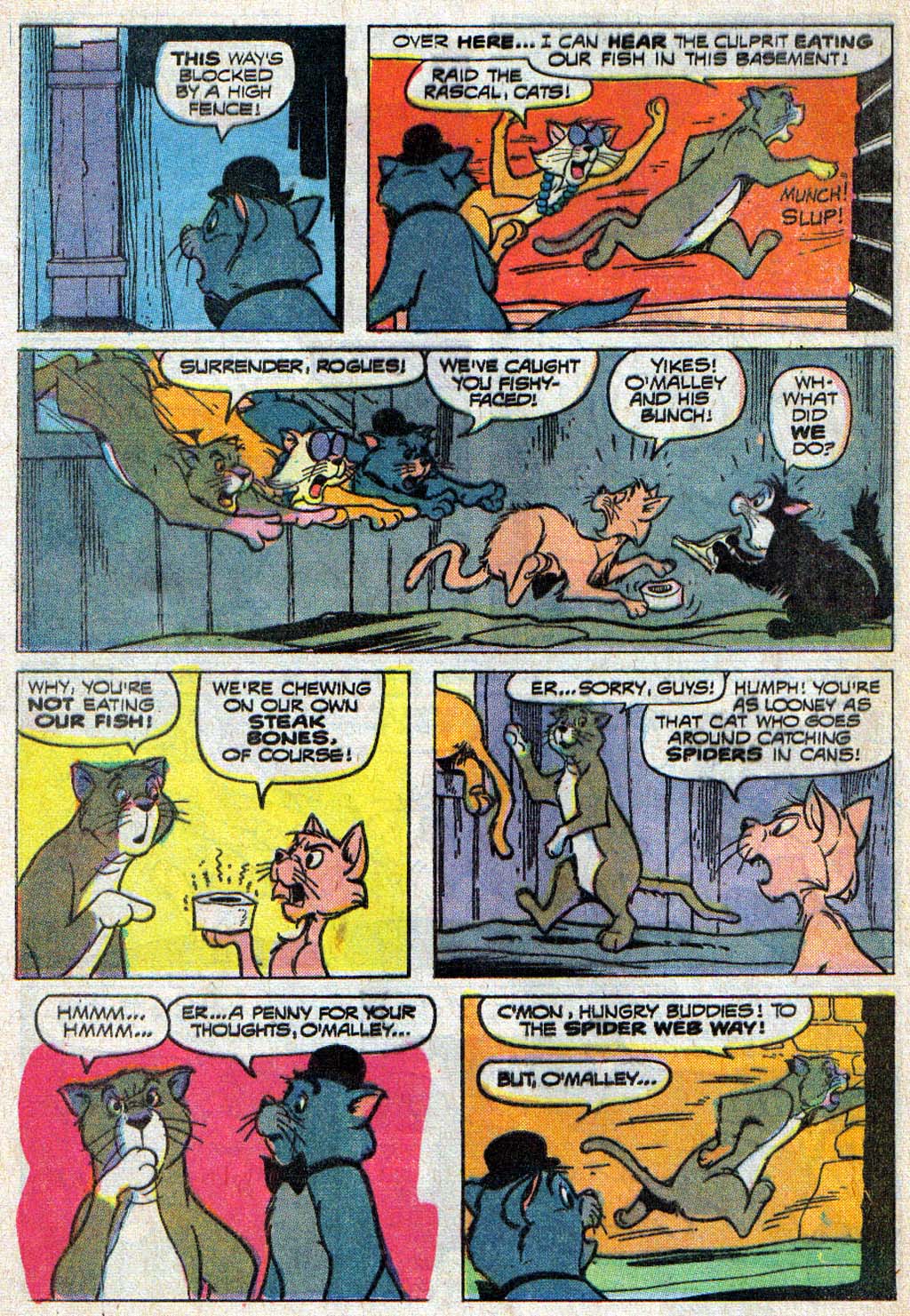 Read online O'Malley and the Alley Cats comic -  Issue #4 - 25