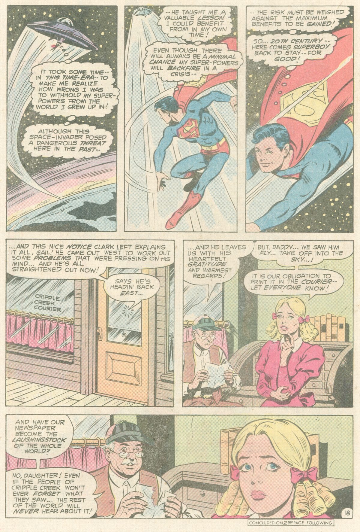 Read online The New Adventures of Superboy comic -  Issue #23 - 19