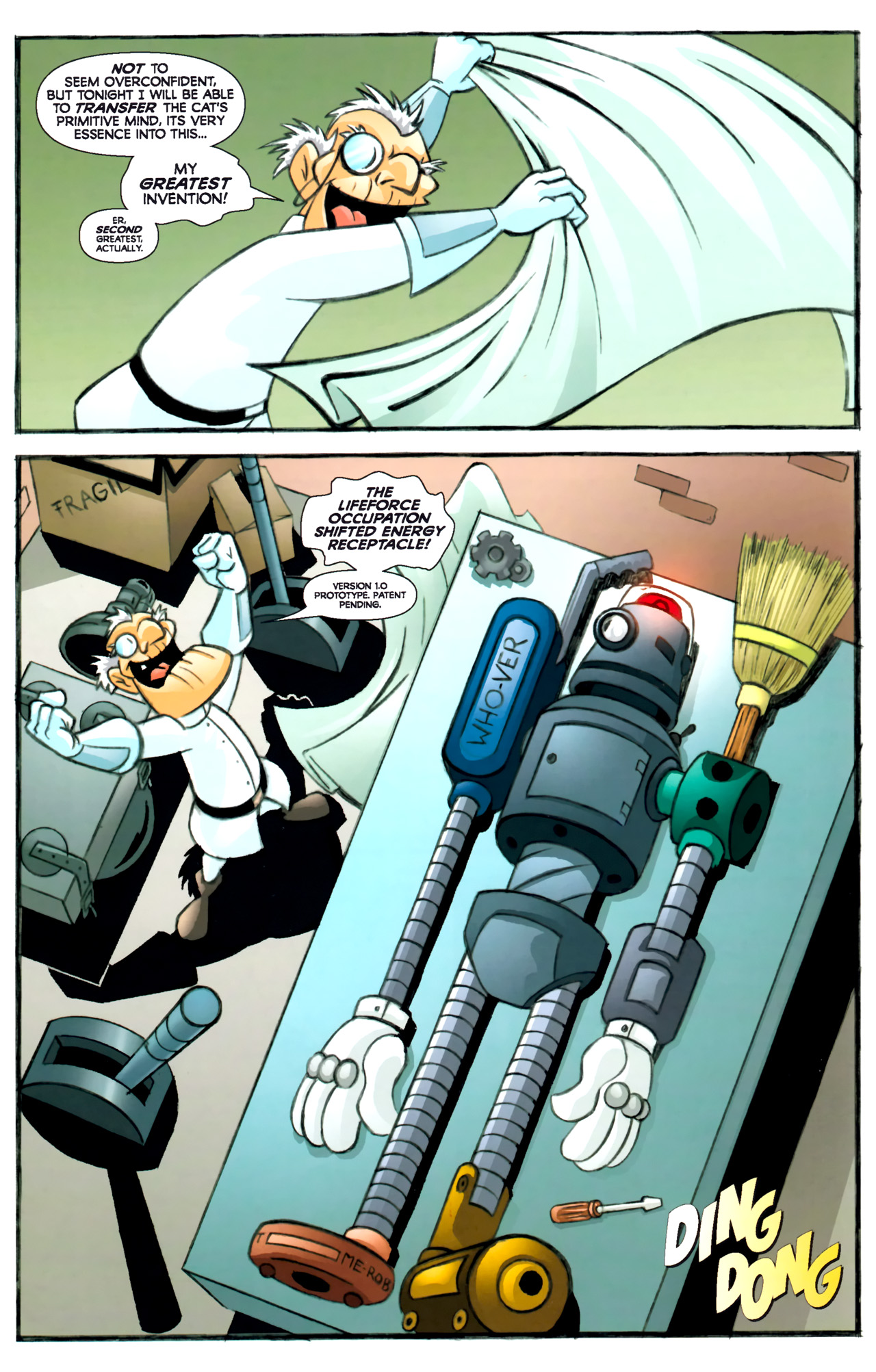 Read online Scratch9 comic -  Issue #1 - 14