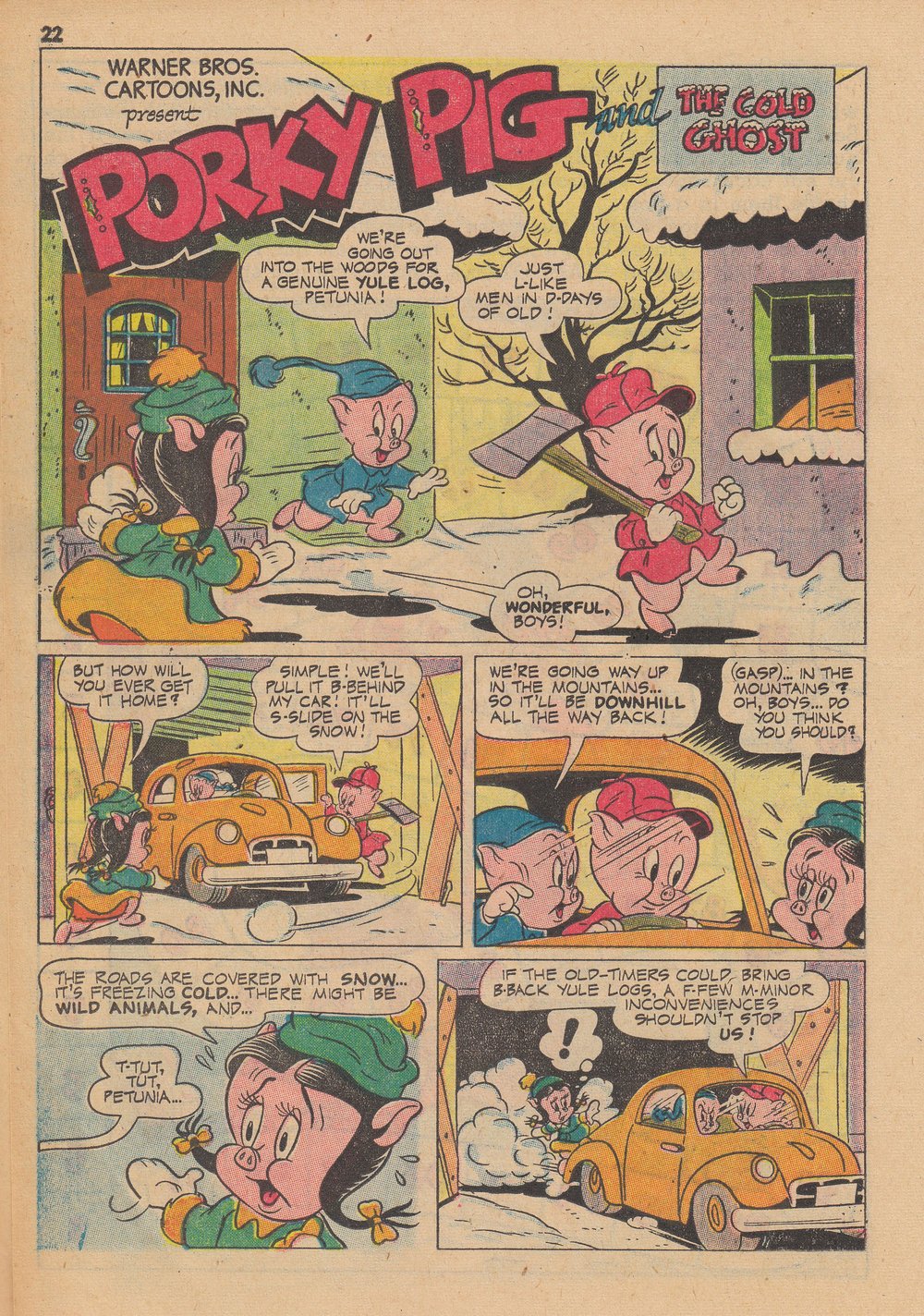 Read online Bugs Bunny's Christmas Funnies comic -  Issue # TPB 2 - 24