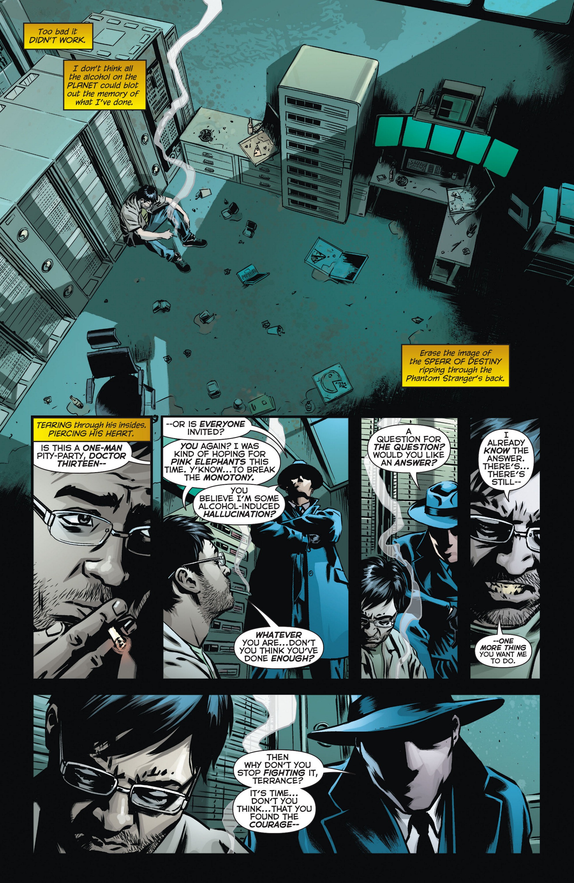 Read online Trinity of Sin: The Phantom Stranger comic -  Issue #10 - 12