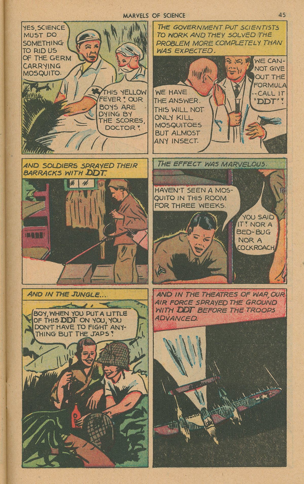 Read online Marvels Of Science comic -  Issue #4 - 47