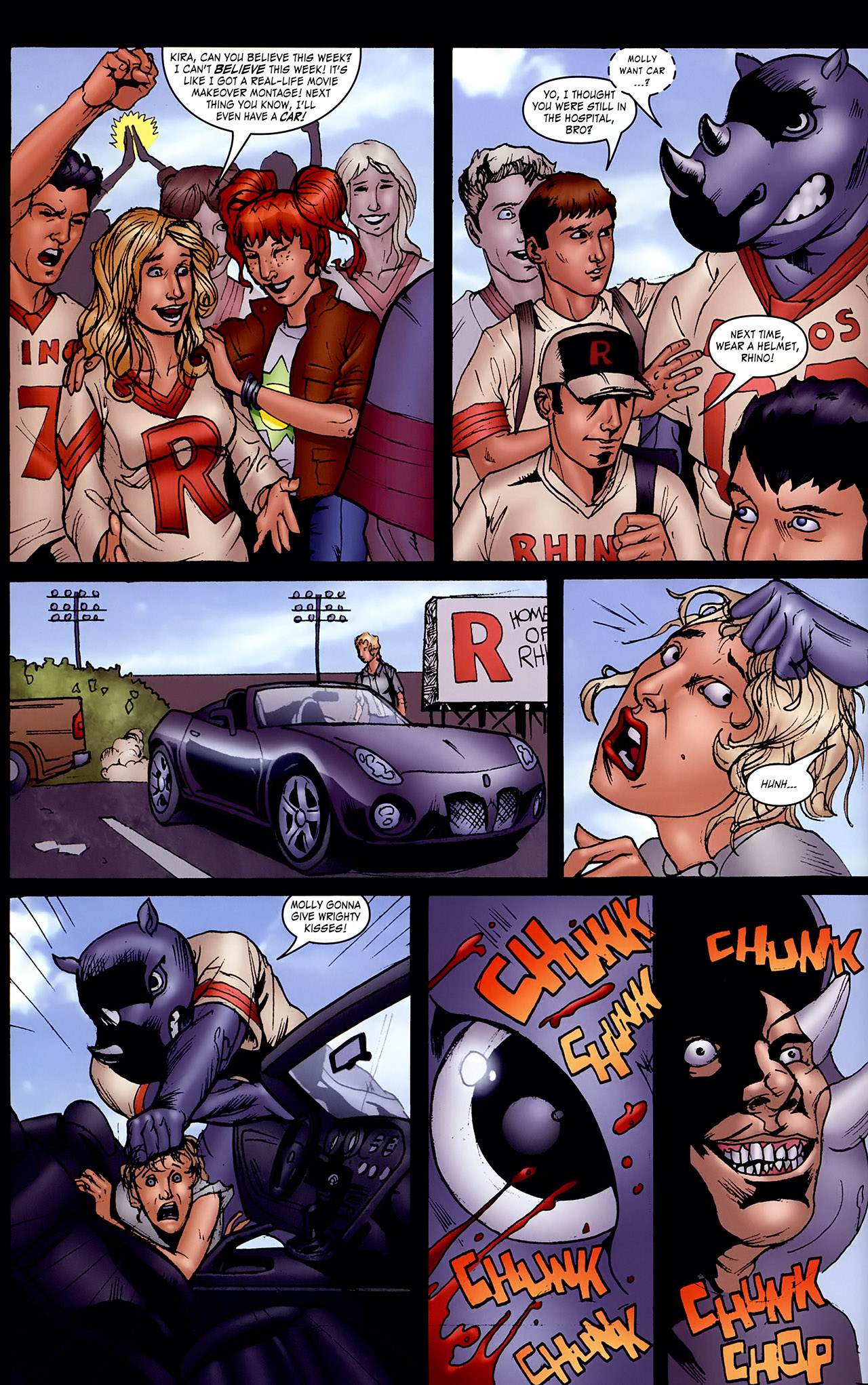 Read online Scream Queen comic -  Issue #2 - 22