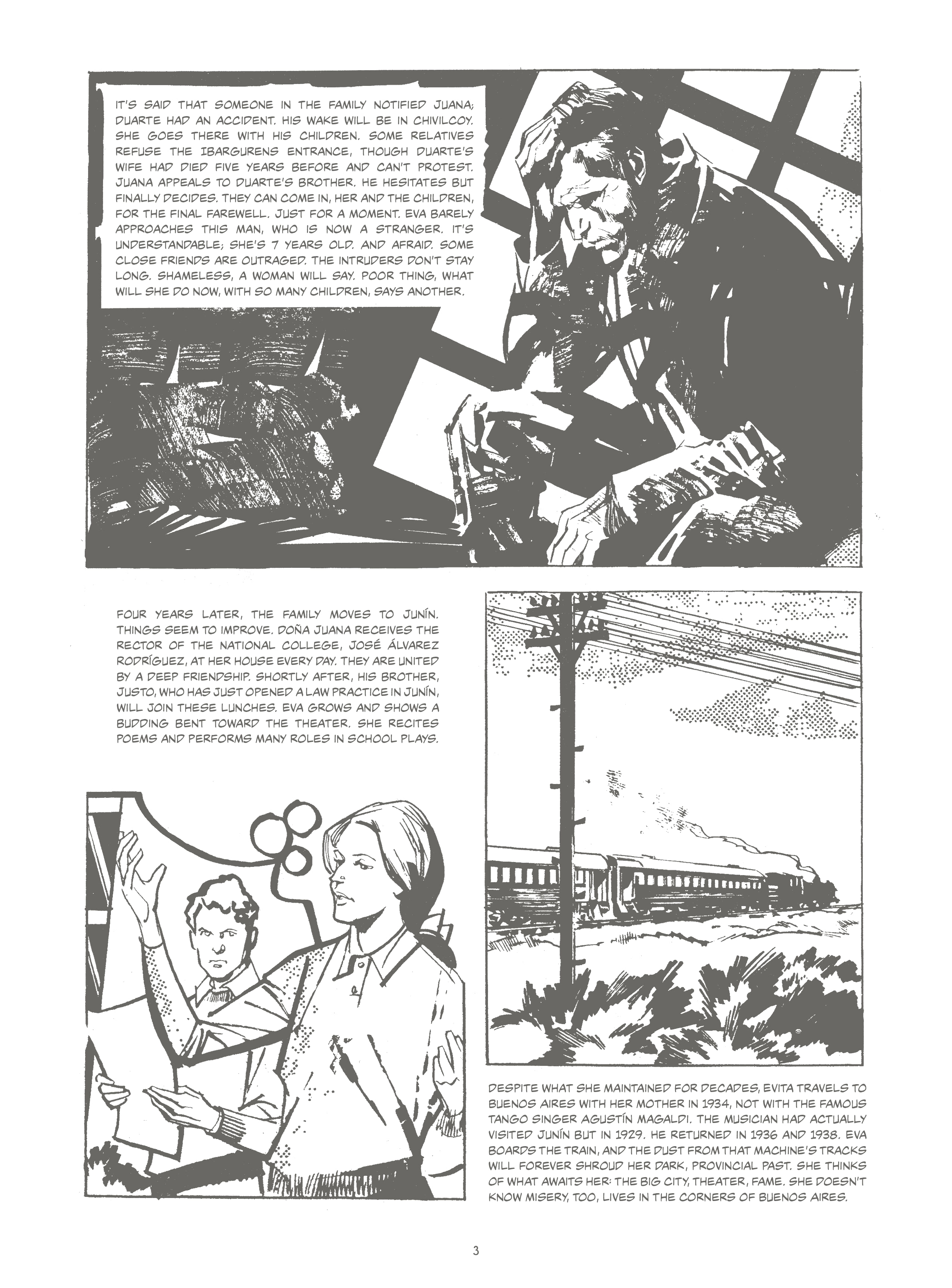 Read online Evita, the Life and Work of Eva Perón comic -  Issue # TPB - 8