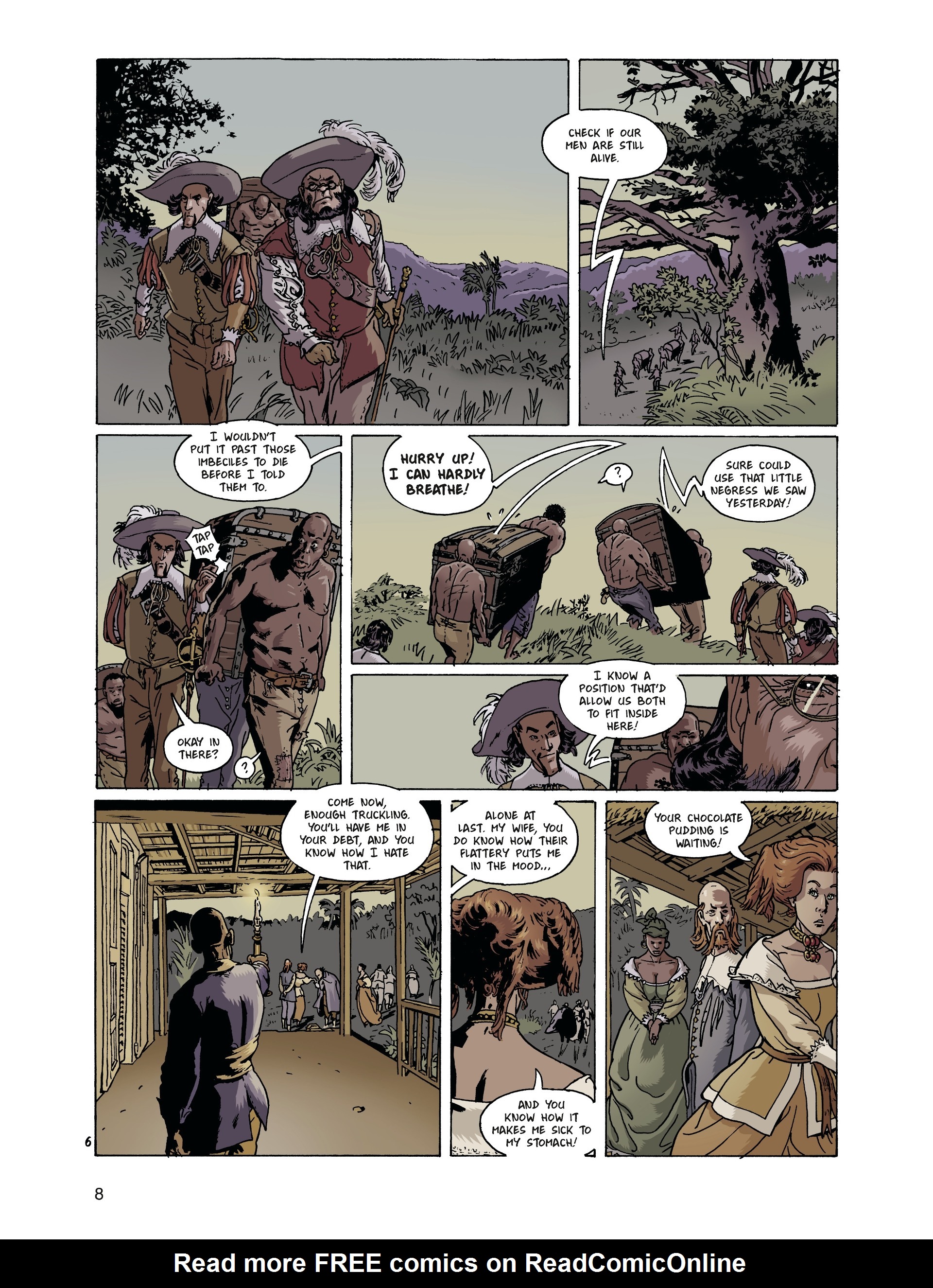 Read online Gypsies of the High Seas comic -  Issue # TPB 2 - 8