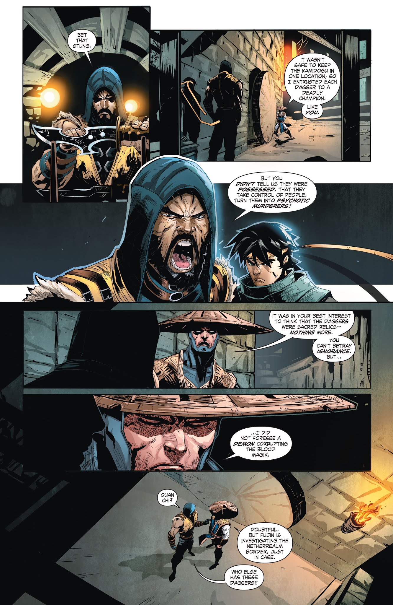 Read online Mortal Kombat X [I] comic -  Issue # _TPB 1 - 115